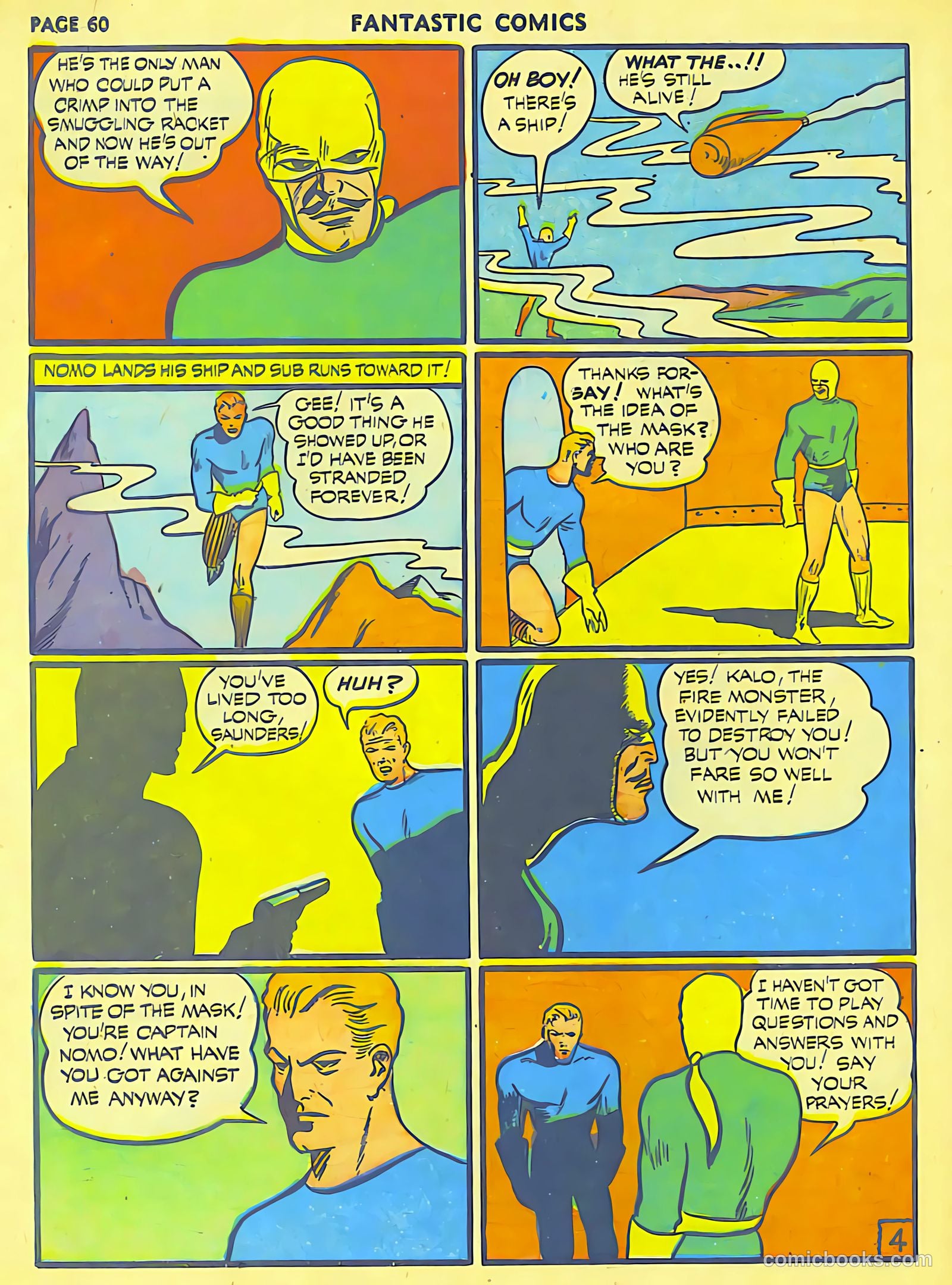 Fantastic Comics #19 — page 61 of 67