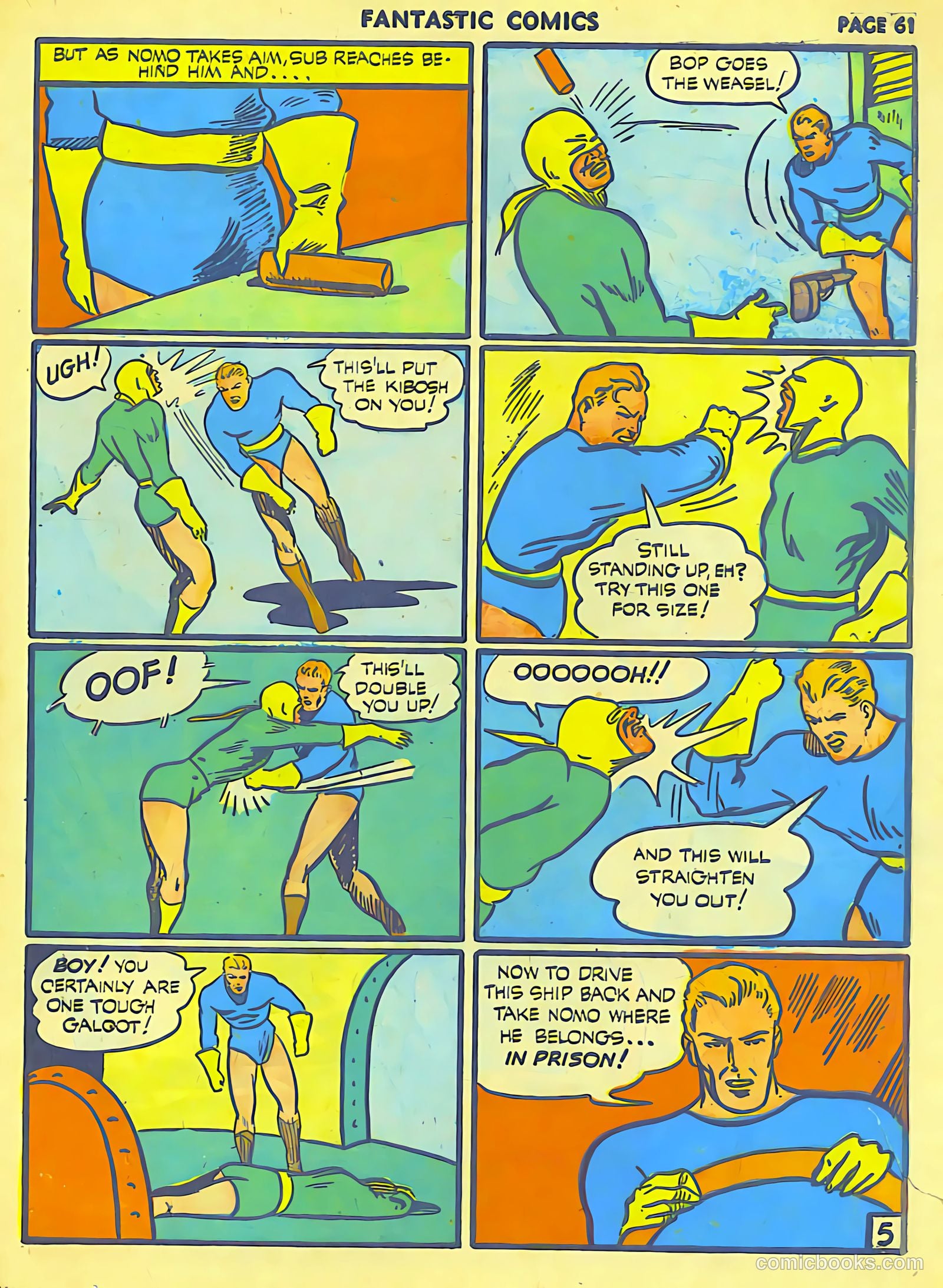 Fantastic Comics #19 — page 62 of 67
