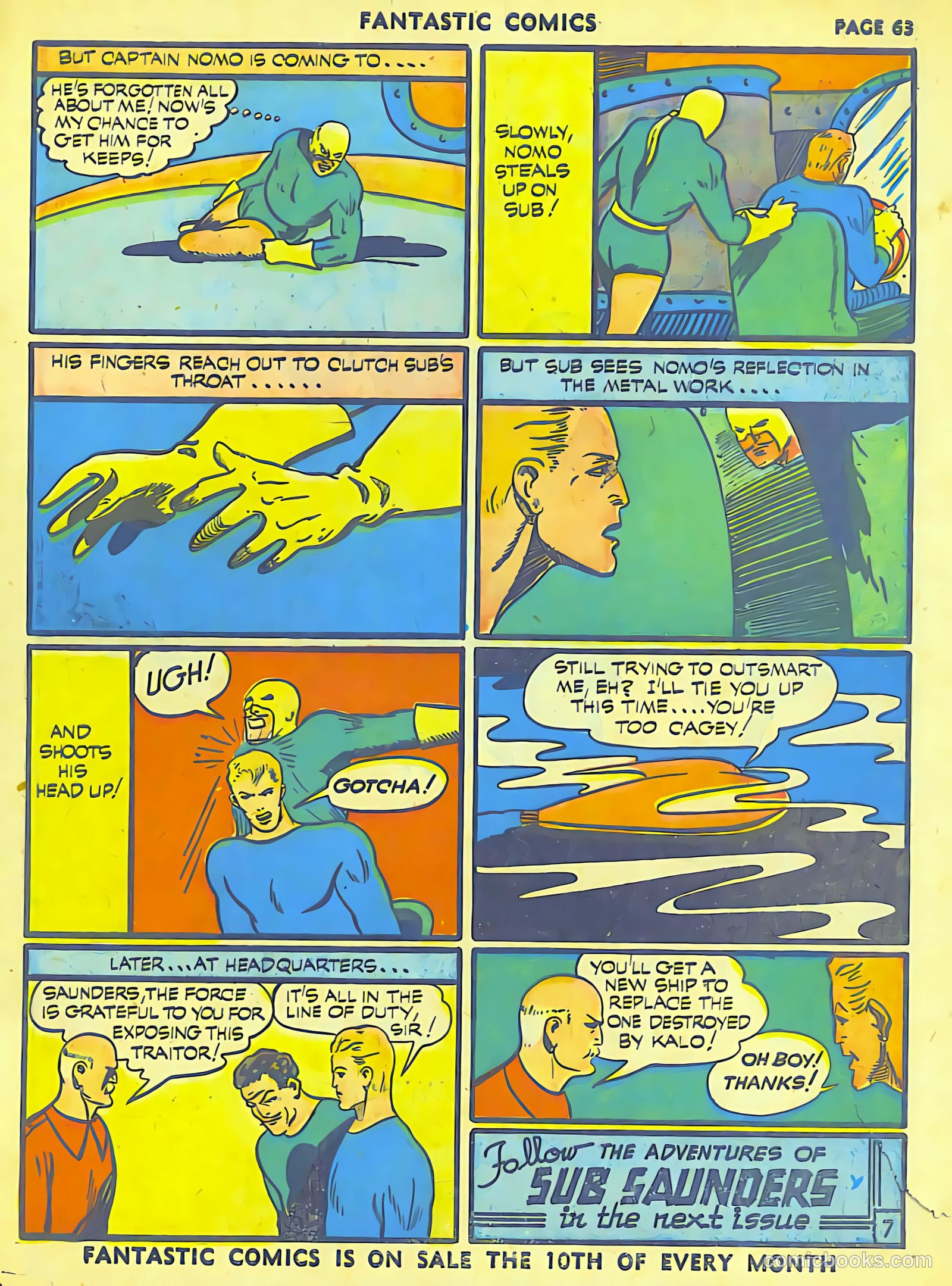 Fantastic Comics #19 — page 64 of 67