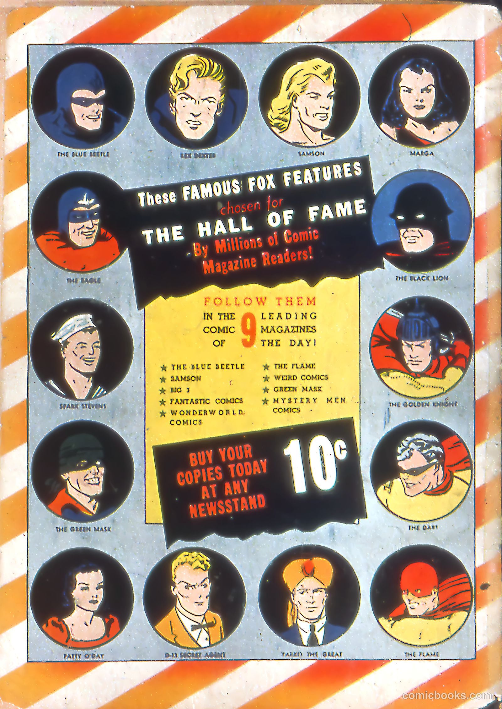 Fantastic Comics #19 — page 67 of 67