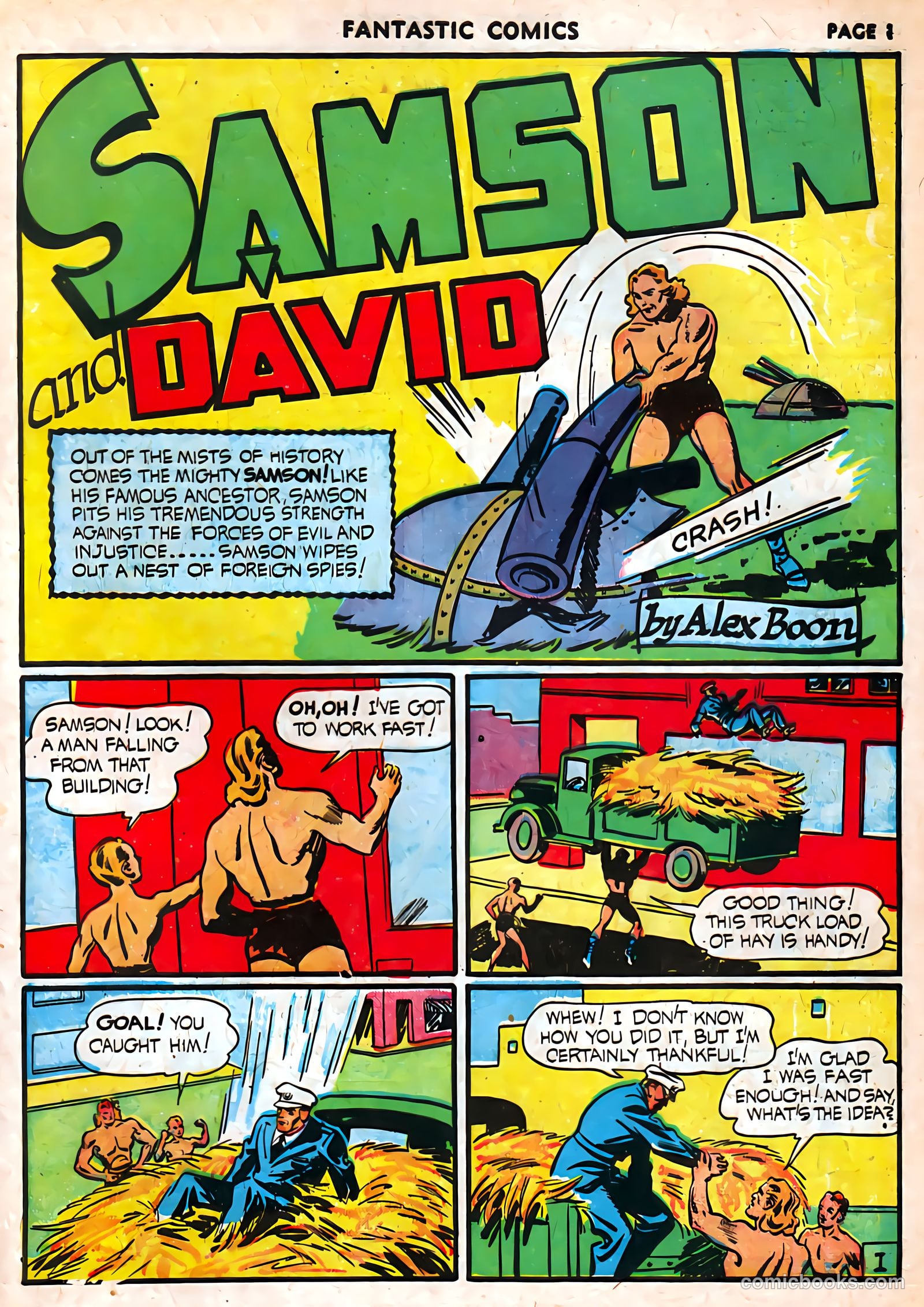 Fantastic Comics #20 — page 3 of 68