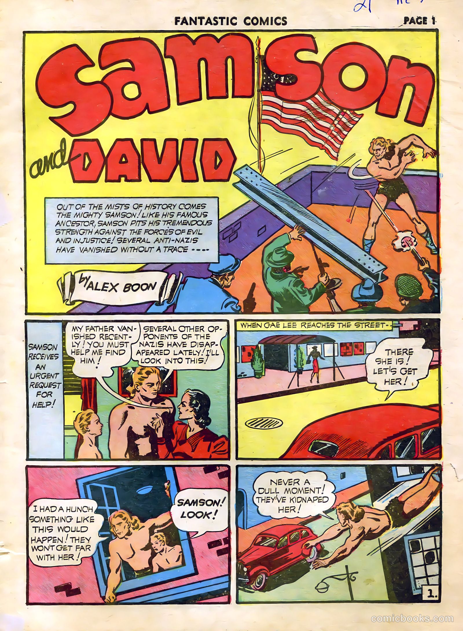 Fantastic Comics #21 — page 3 of 64