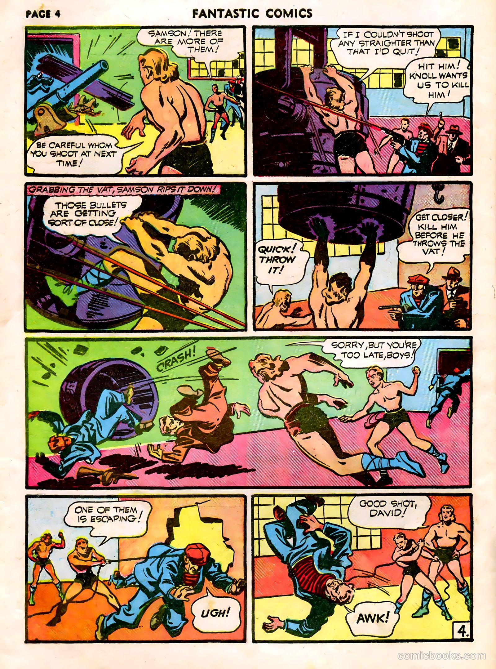 Fantastic Comics #21 — page 6 of 64