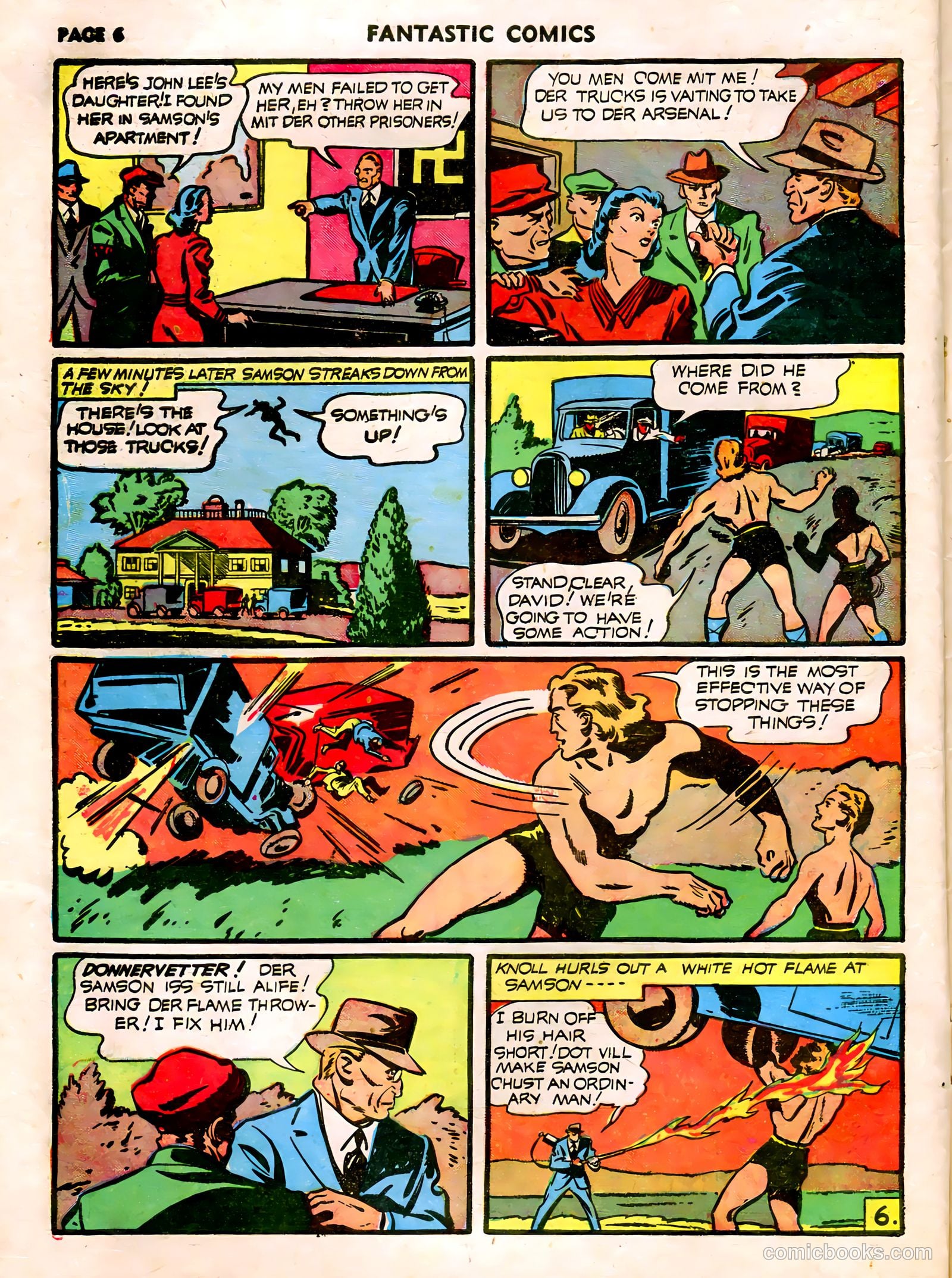 Fantastic Comics #21 — page 8 of 64