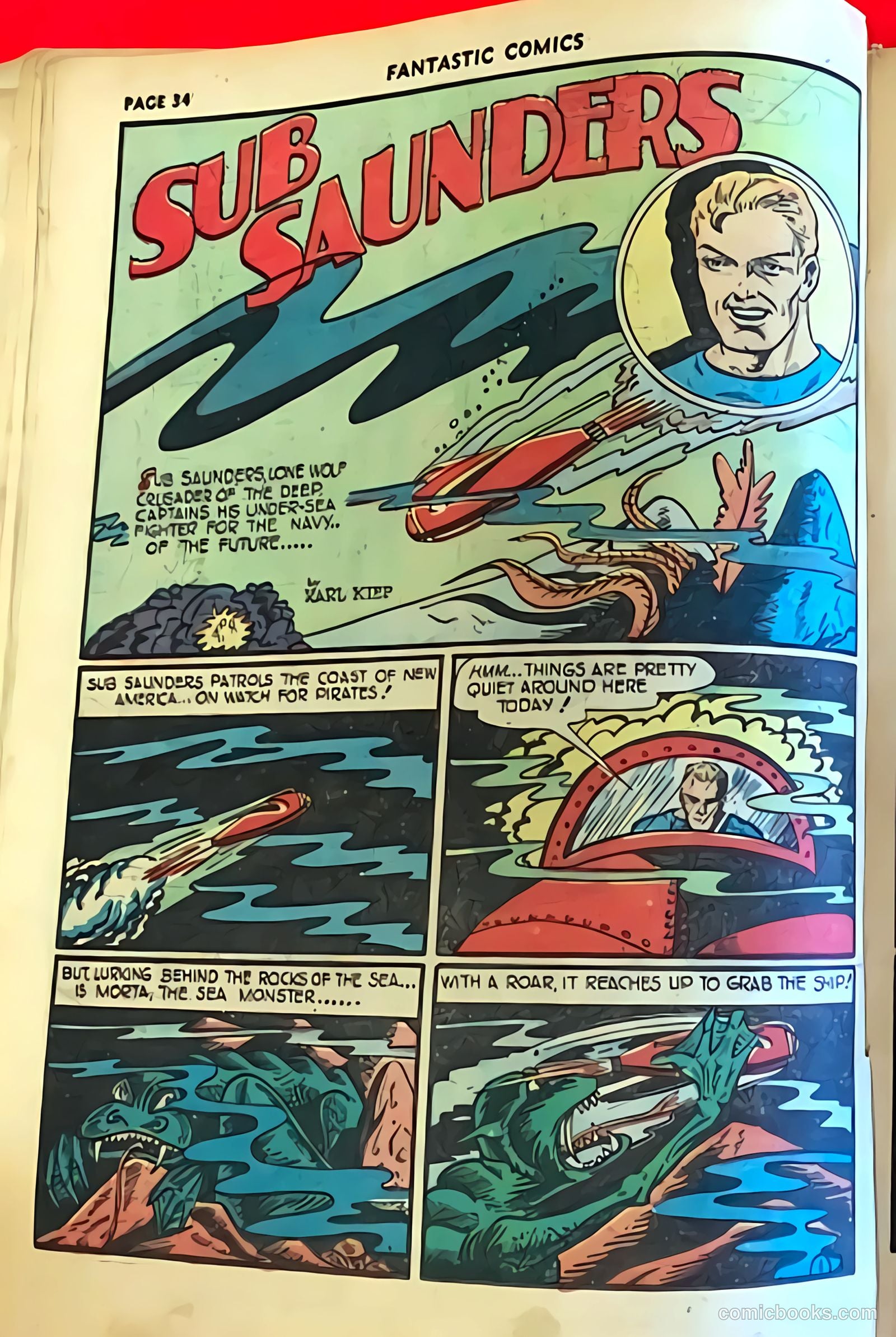 Fantastic Comics #21 — page 33 of 64