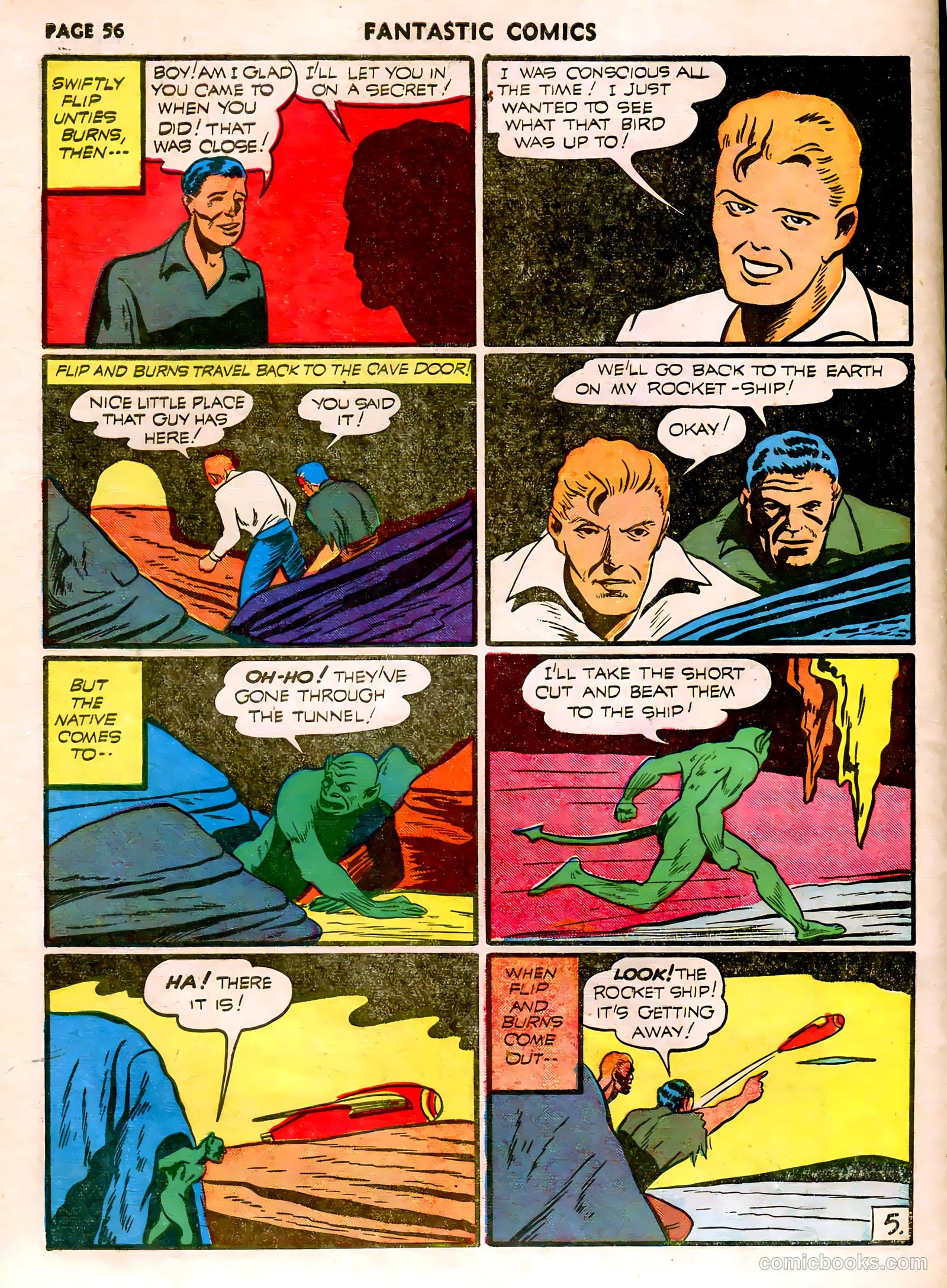 Fantastic Comics #21 — page 55 of 64