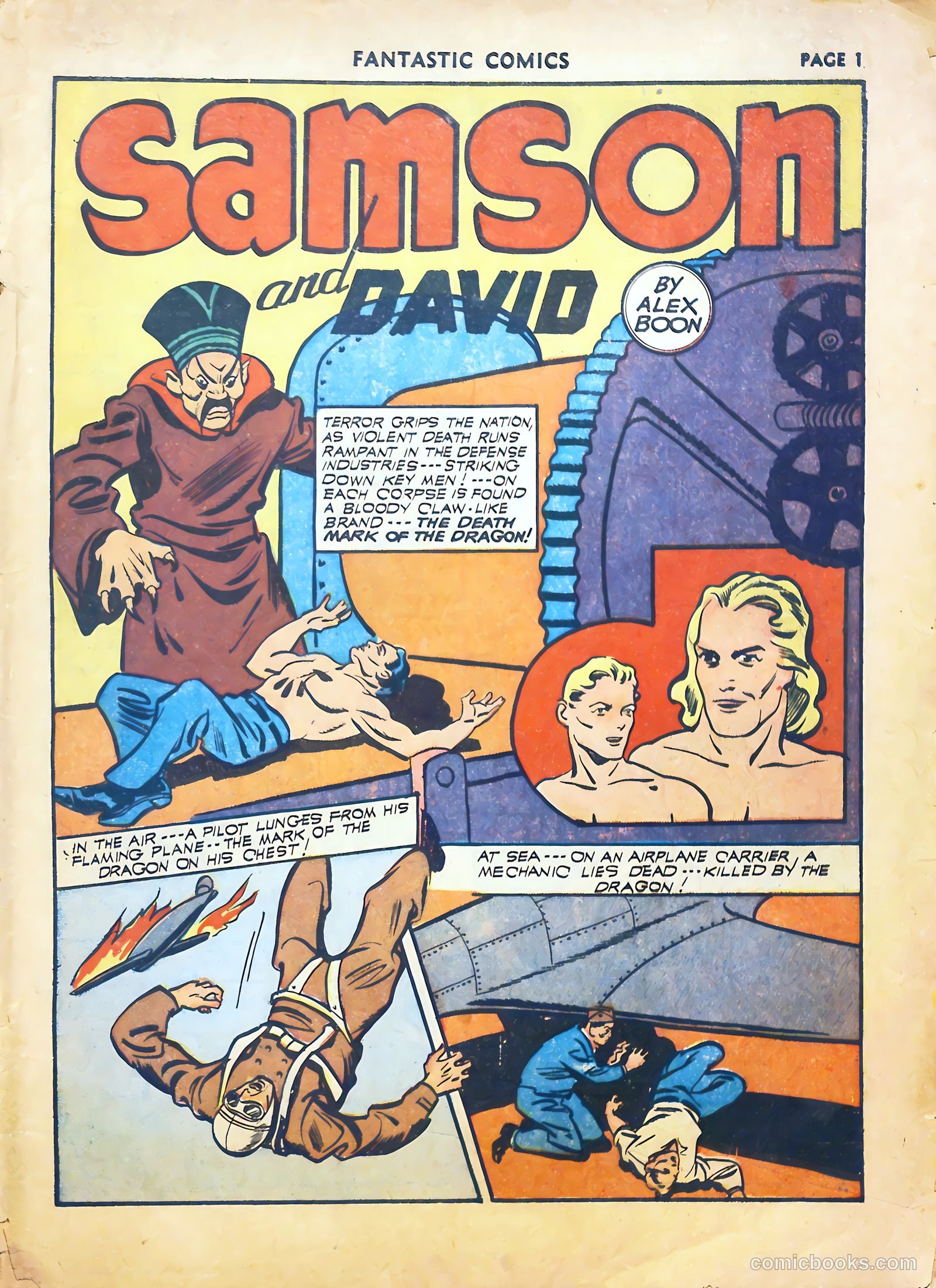 Fantastic Comics #22 — page 3 of 67
