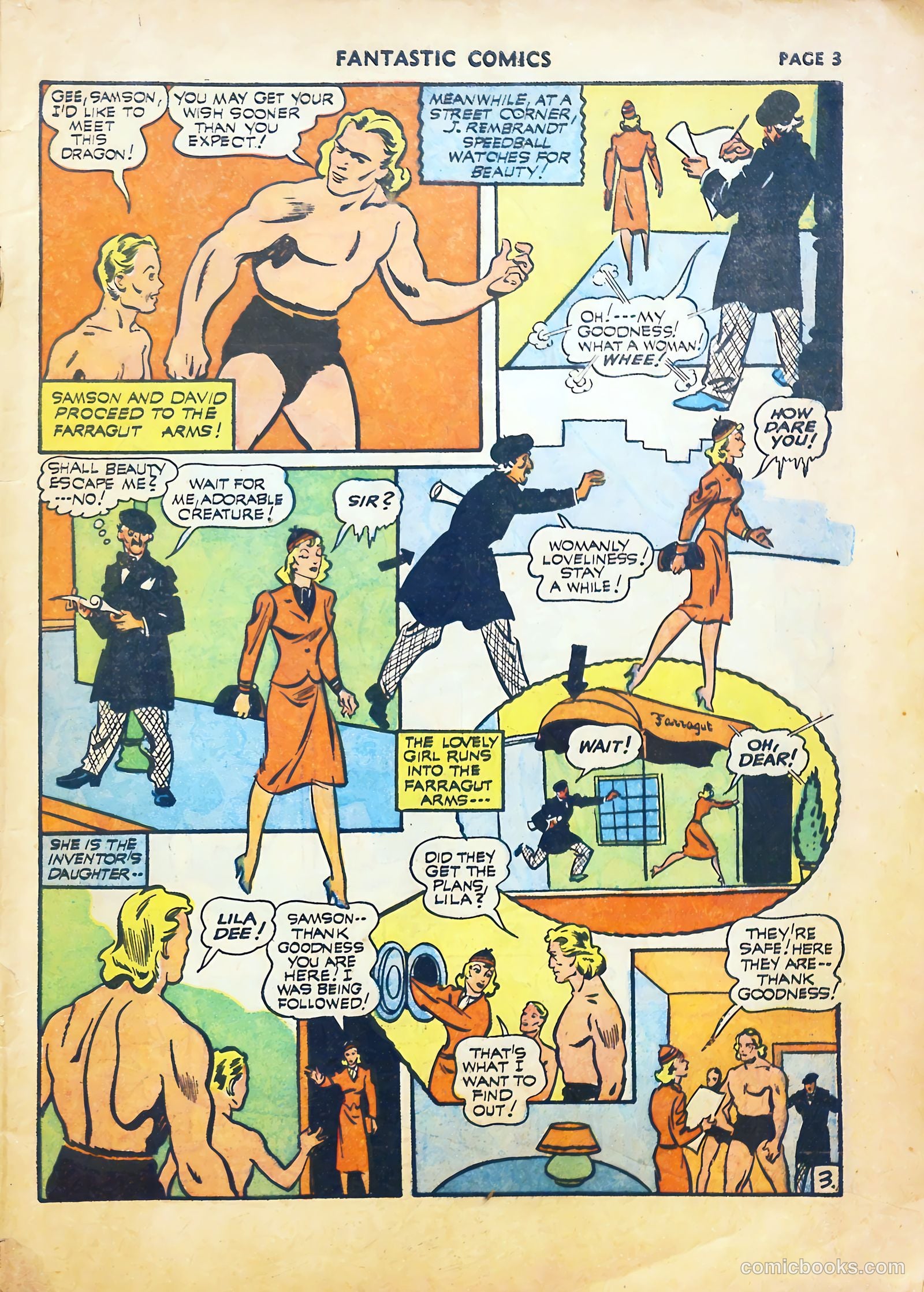 Fantastic Comics #22 — page 5 of 67