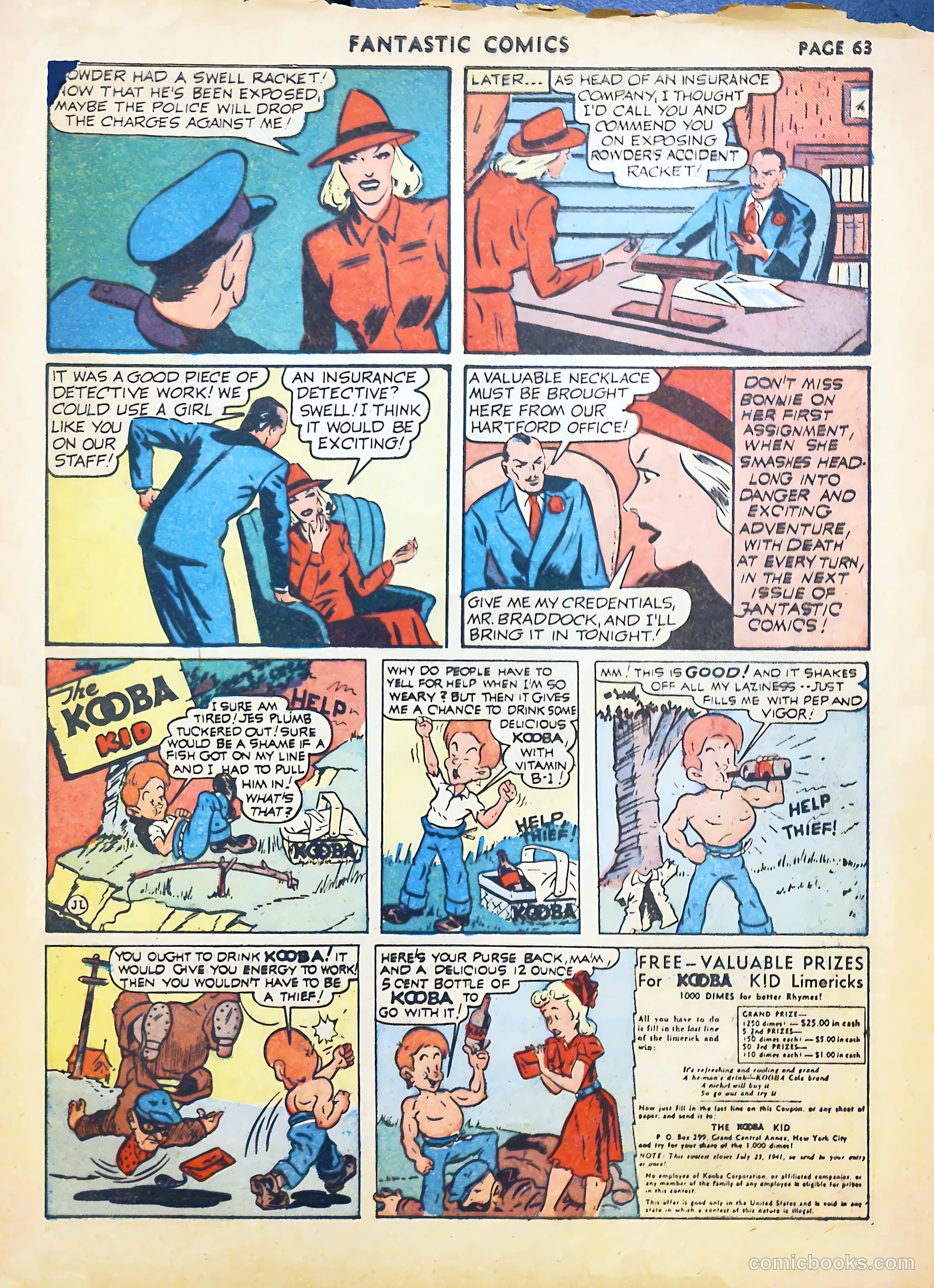 Fantastic Comics #22 — page 64 of 67