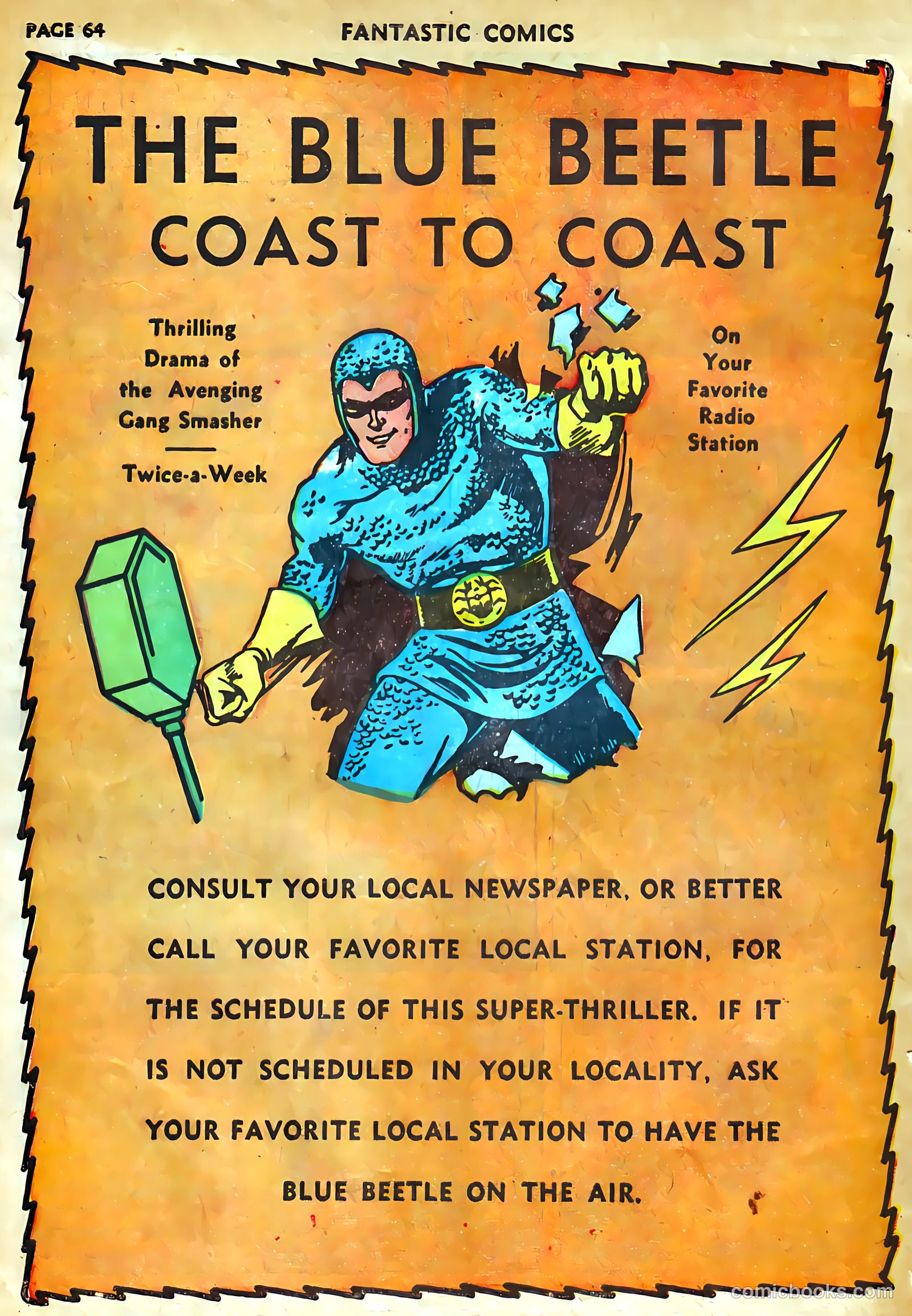 Fantastic Comics #22 — page 65 of 67