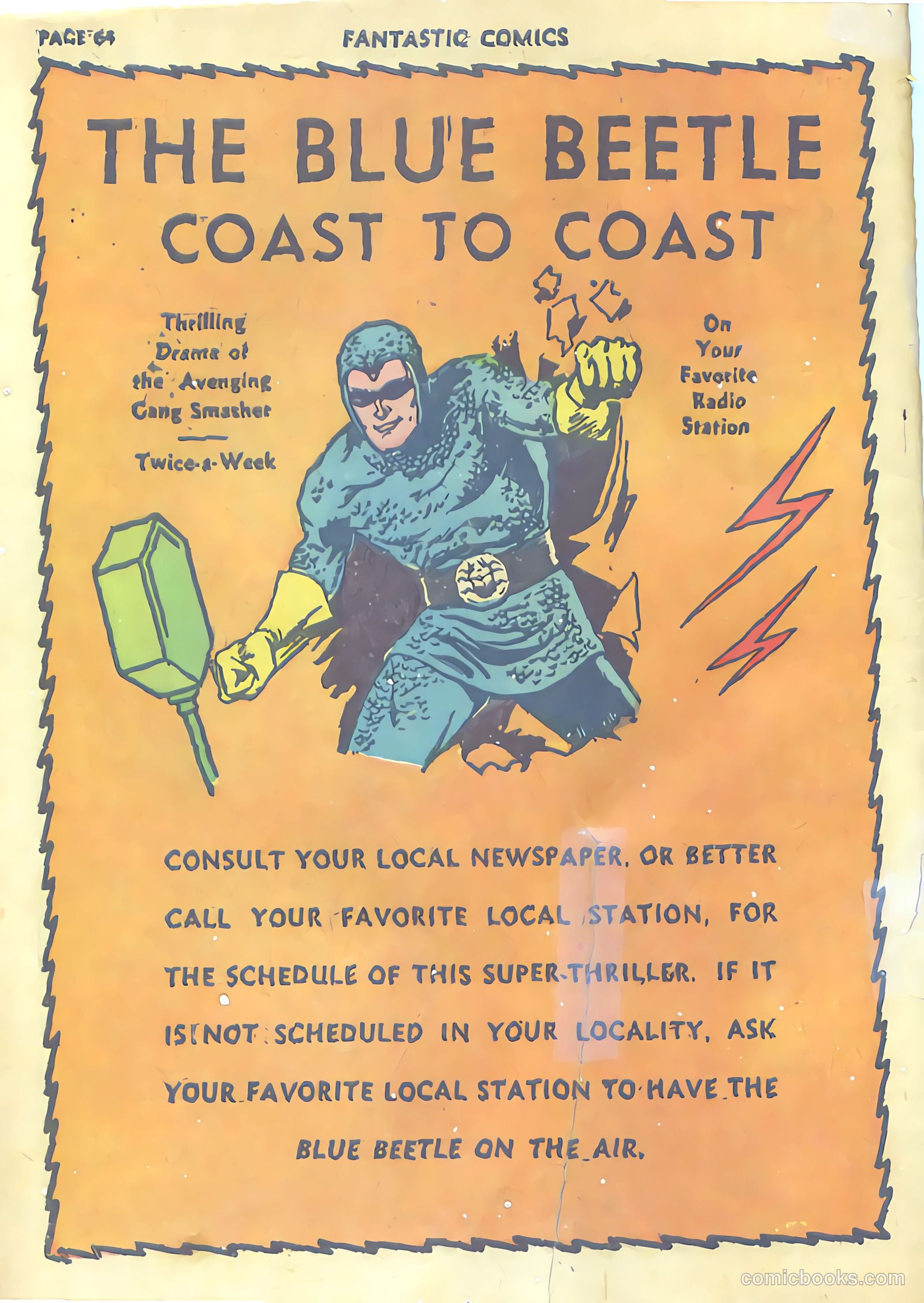Fantastic Comics #23 — page 65 of 66