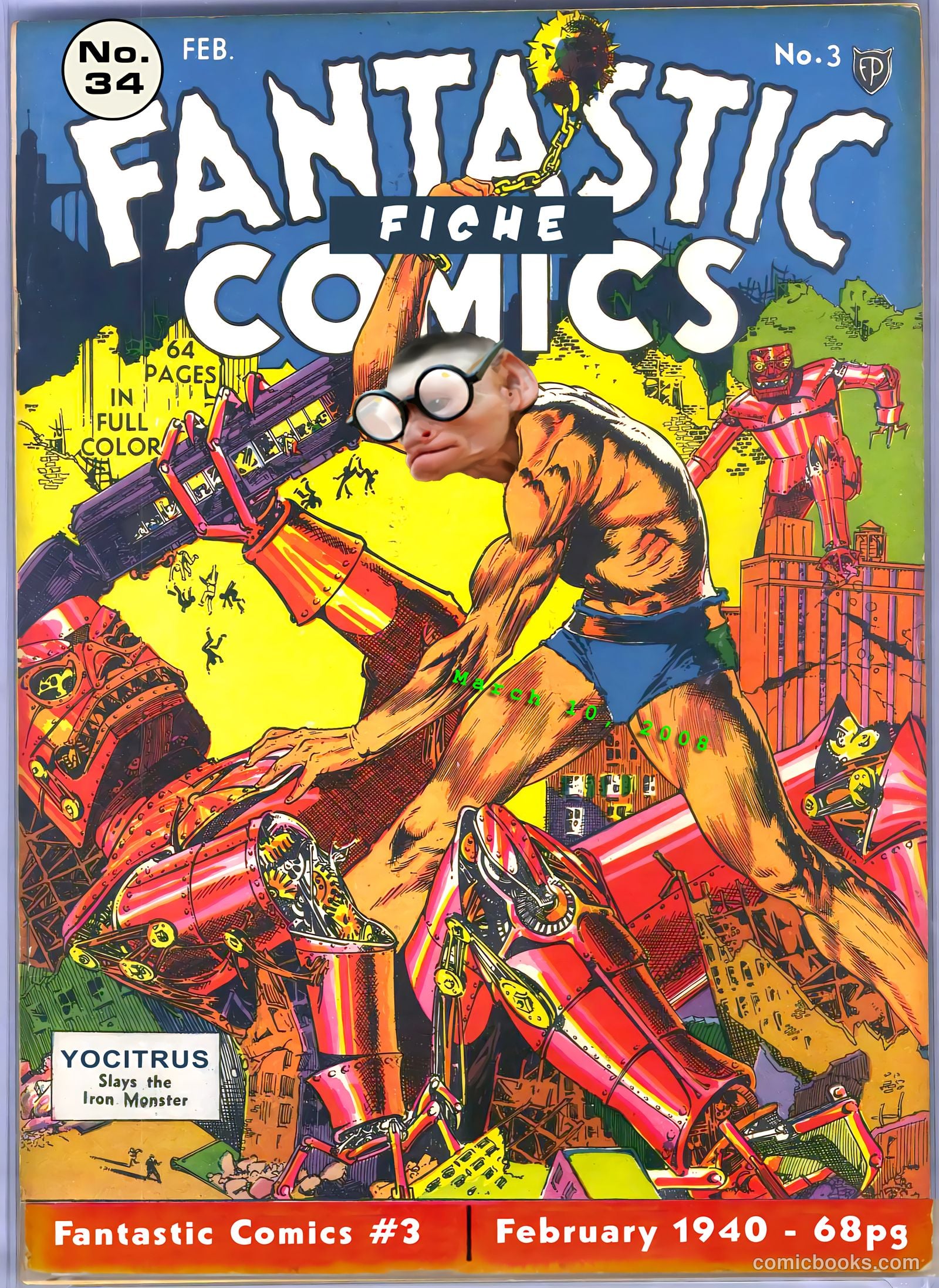Fantastic Comics #3 — page 1 of 68