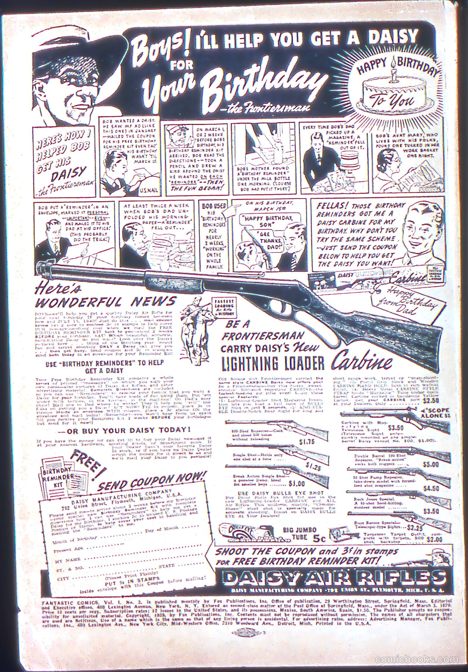 Fantastic Comics #3 — page 3 of 68
