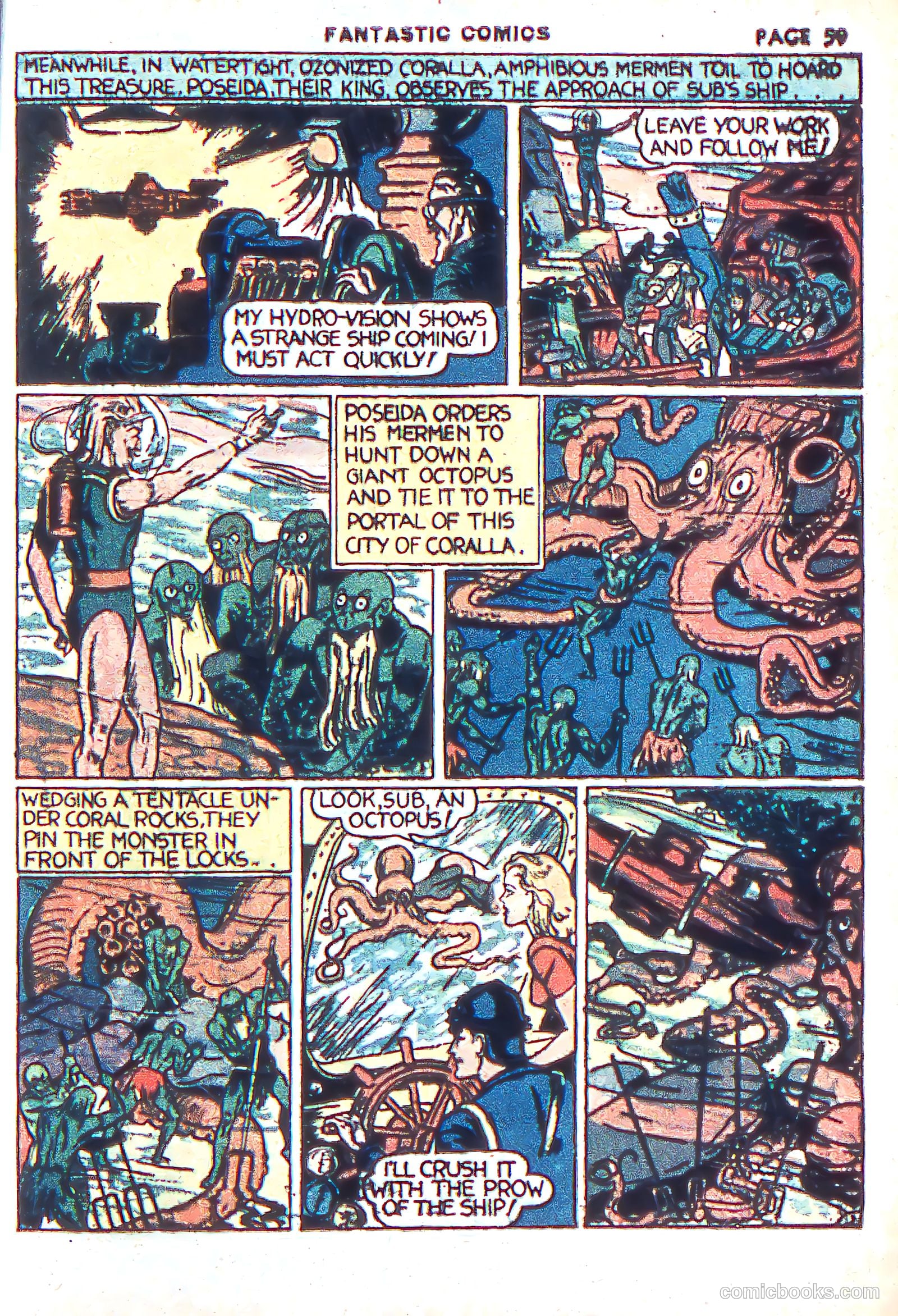 Fantastic Comics #3 — page 61 of 68