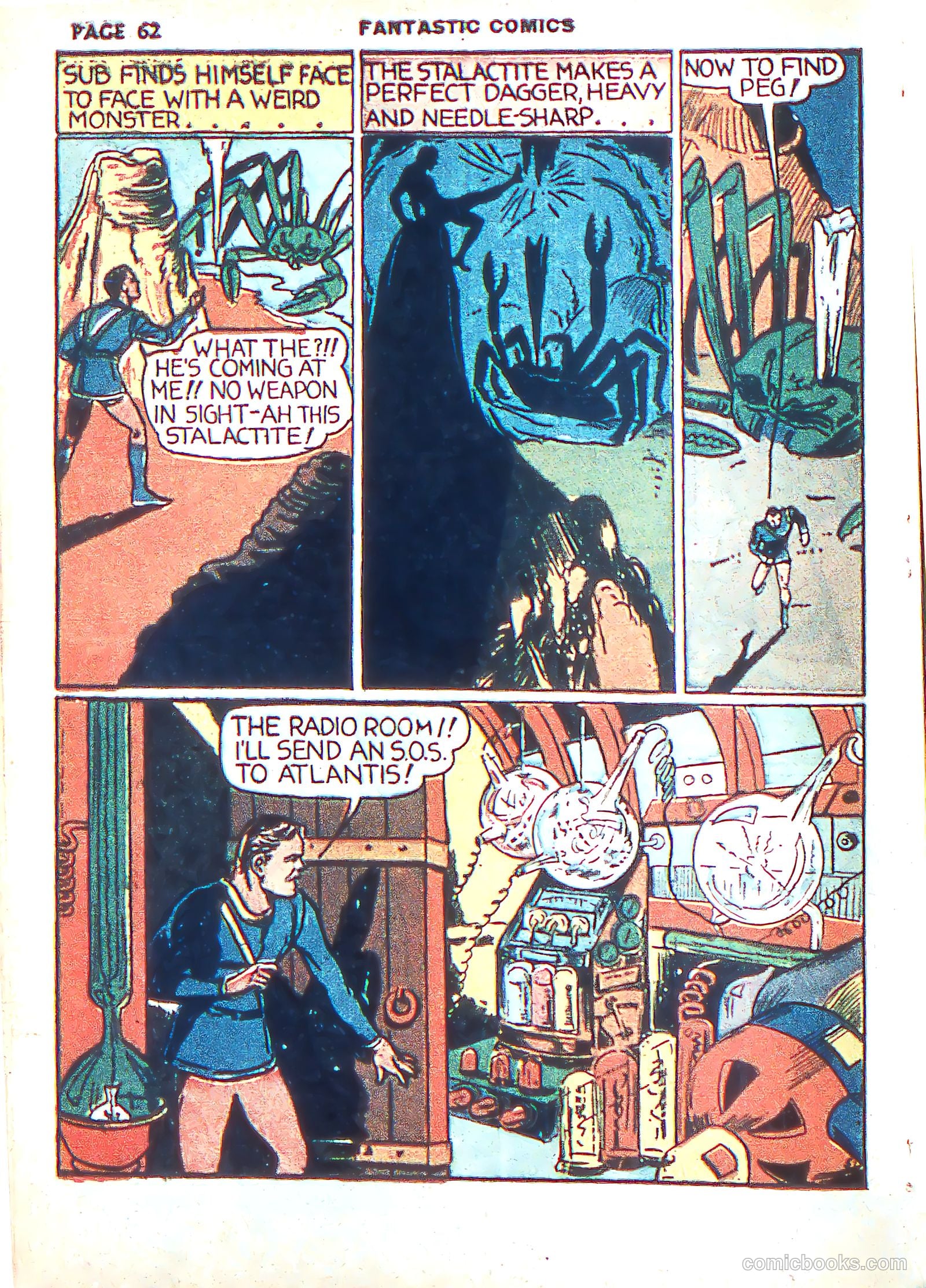 Fantastic Comics #3 — page 64 of 68