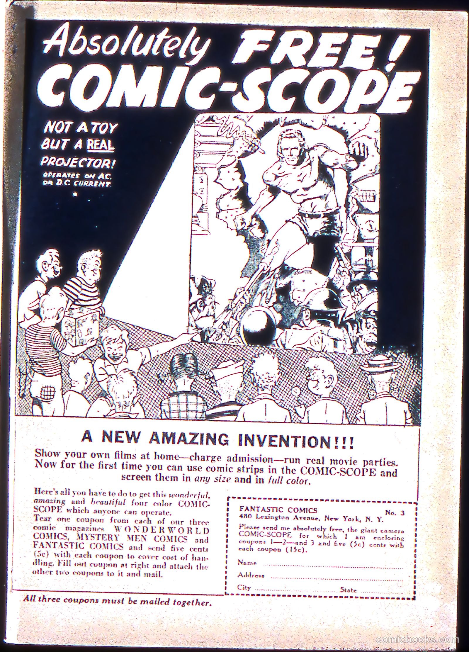 Fantastic Comics #3 — page 67 of 68