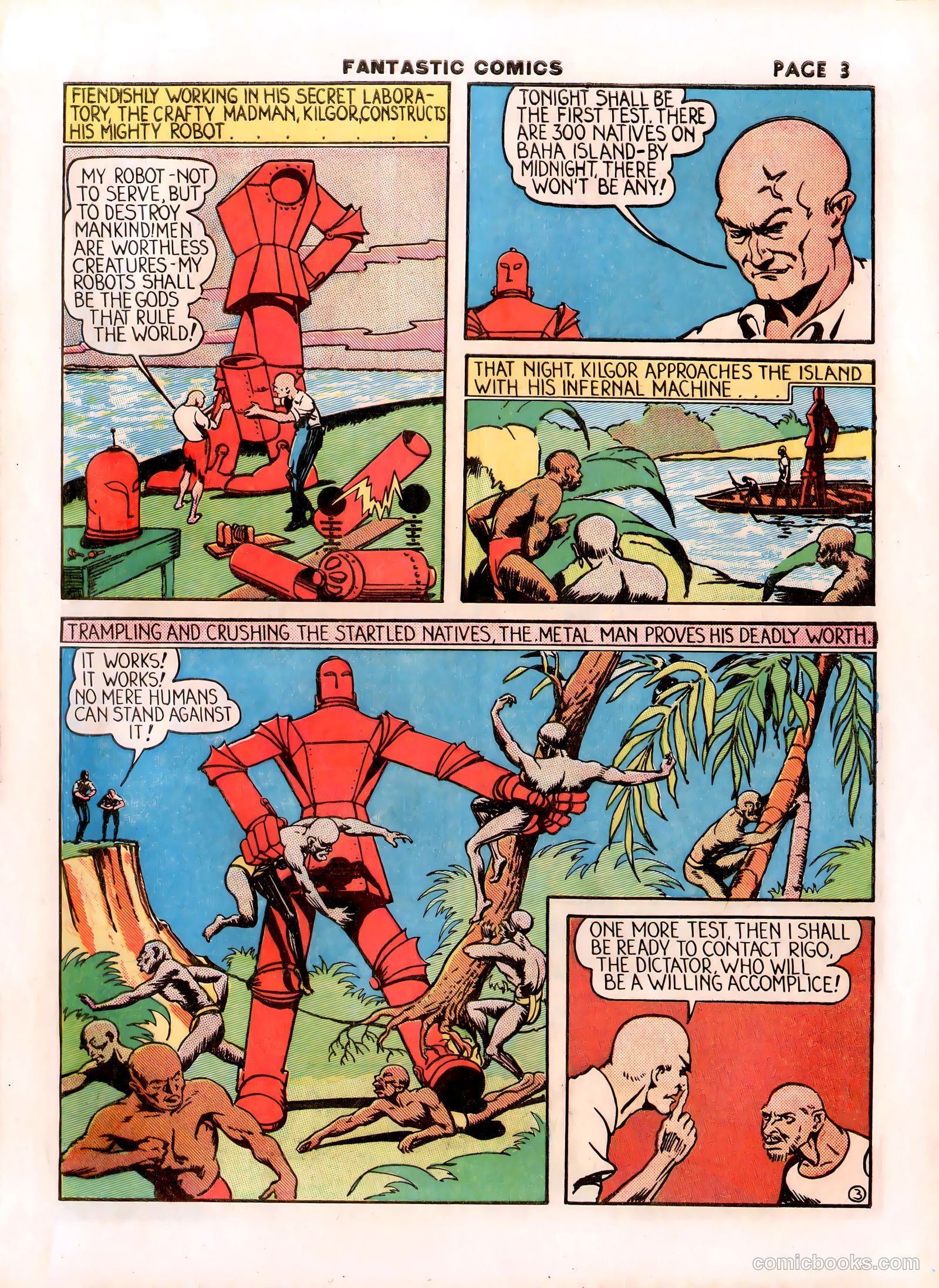 Fantastic Comics #4 — page 5 of 68
