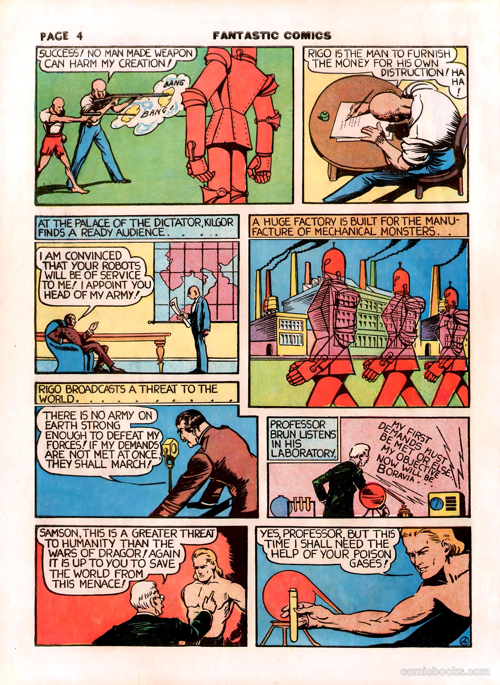 Fantastic Comics #4 — page 6 of 68