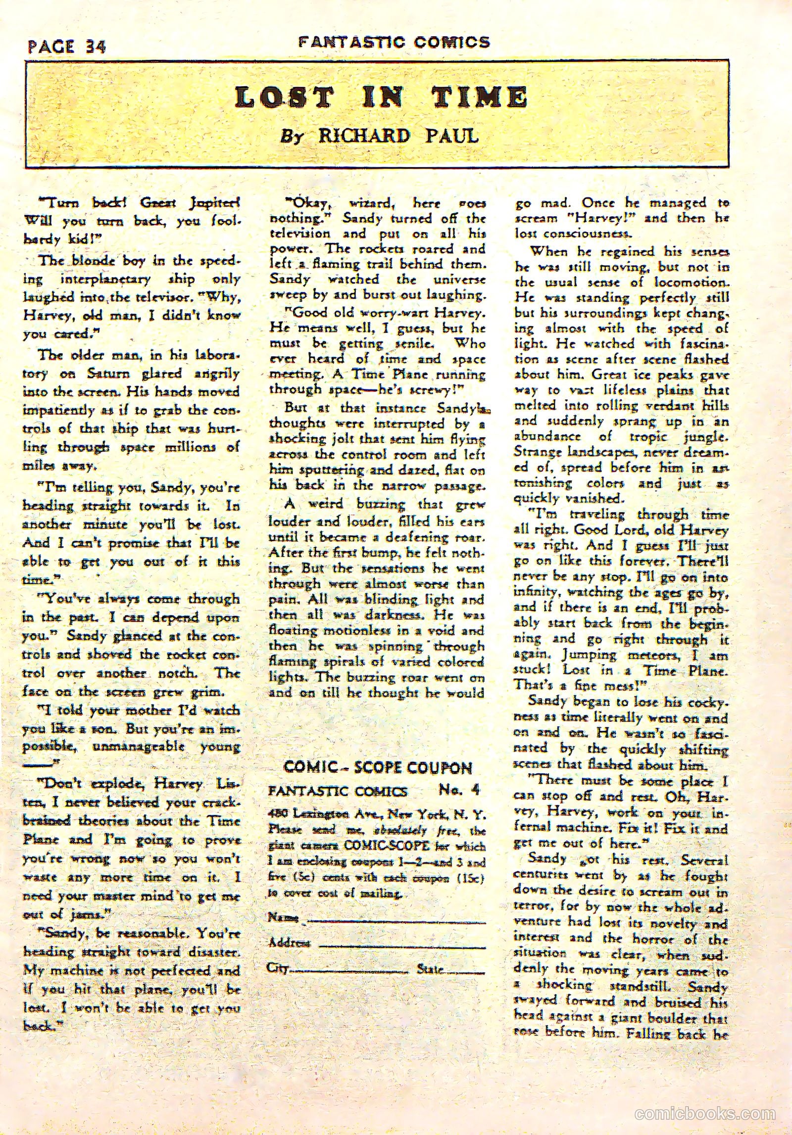 Fantastic Comics #4 — page 36 of 68