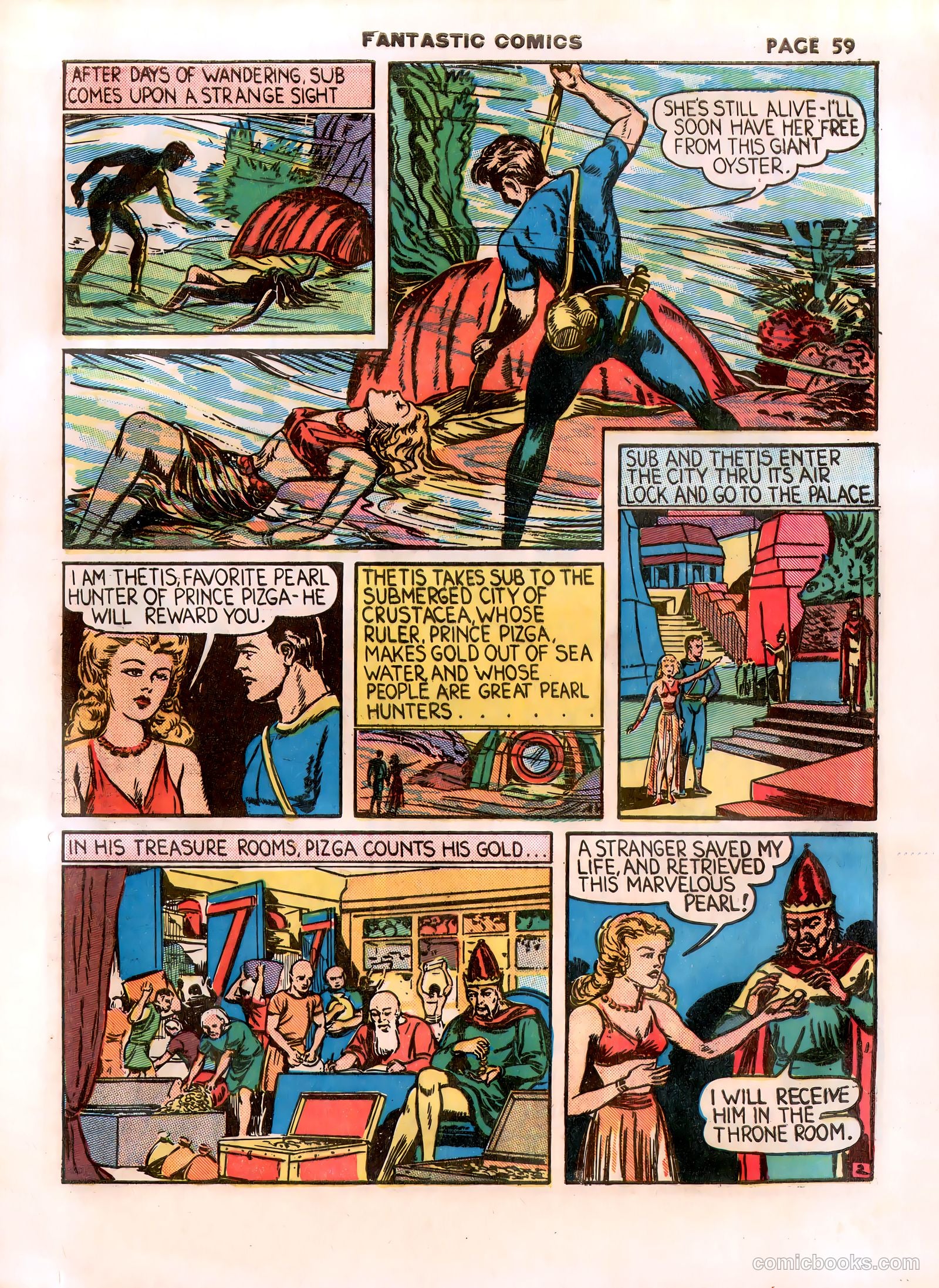 Fantastic Comics #4 — page 61 of 68