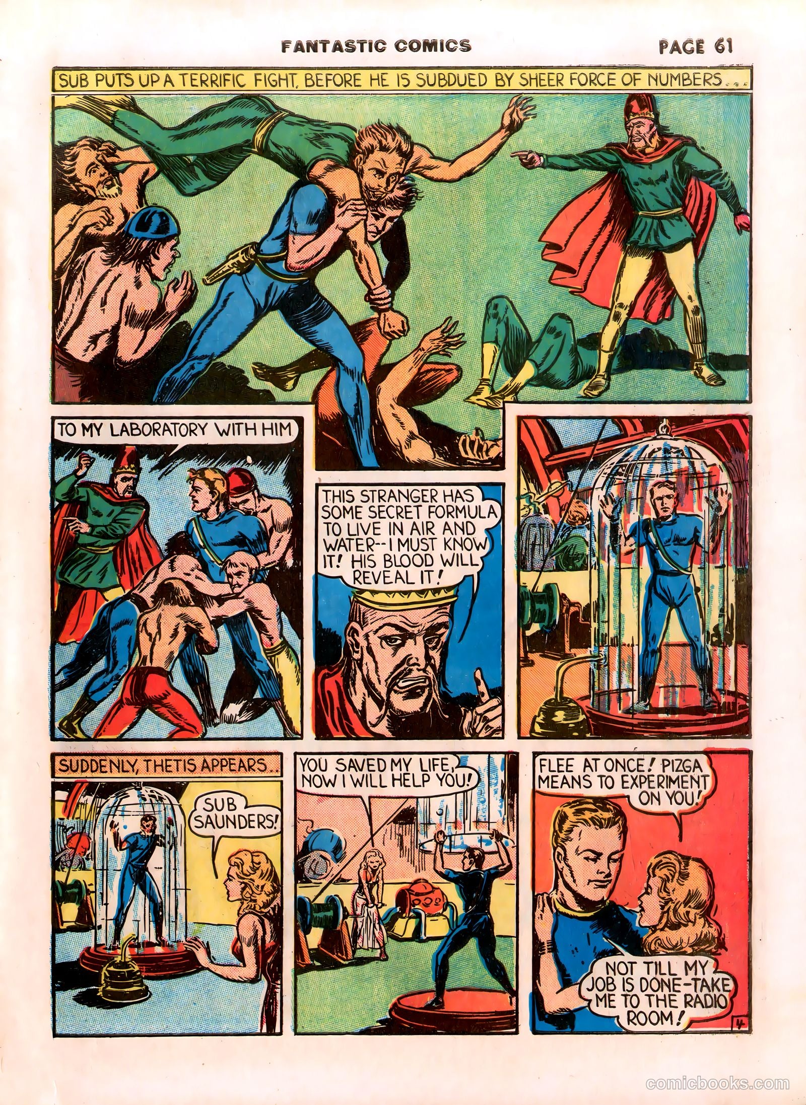 Fantastic Comics #4 — page 63 of 68