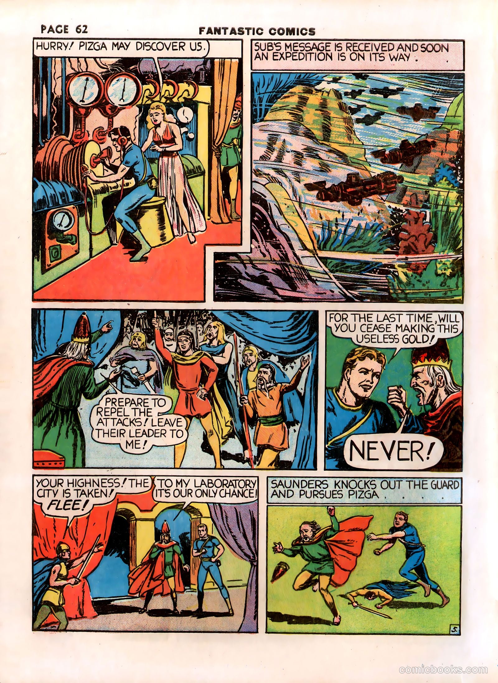 Fantastic Comics #4 — page 64 of 68