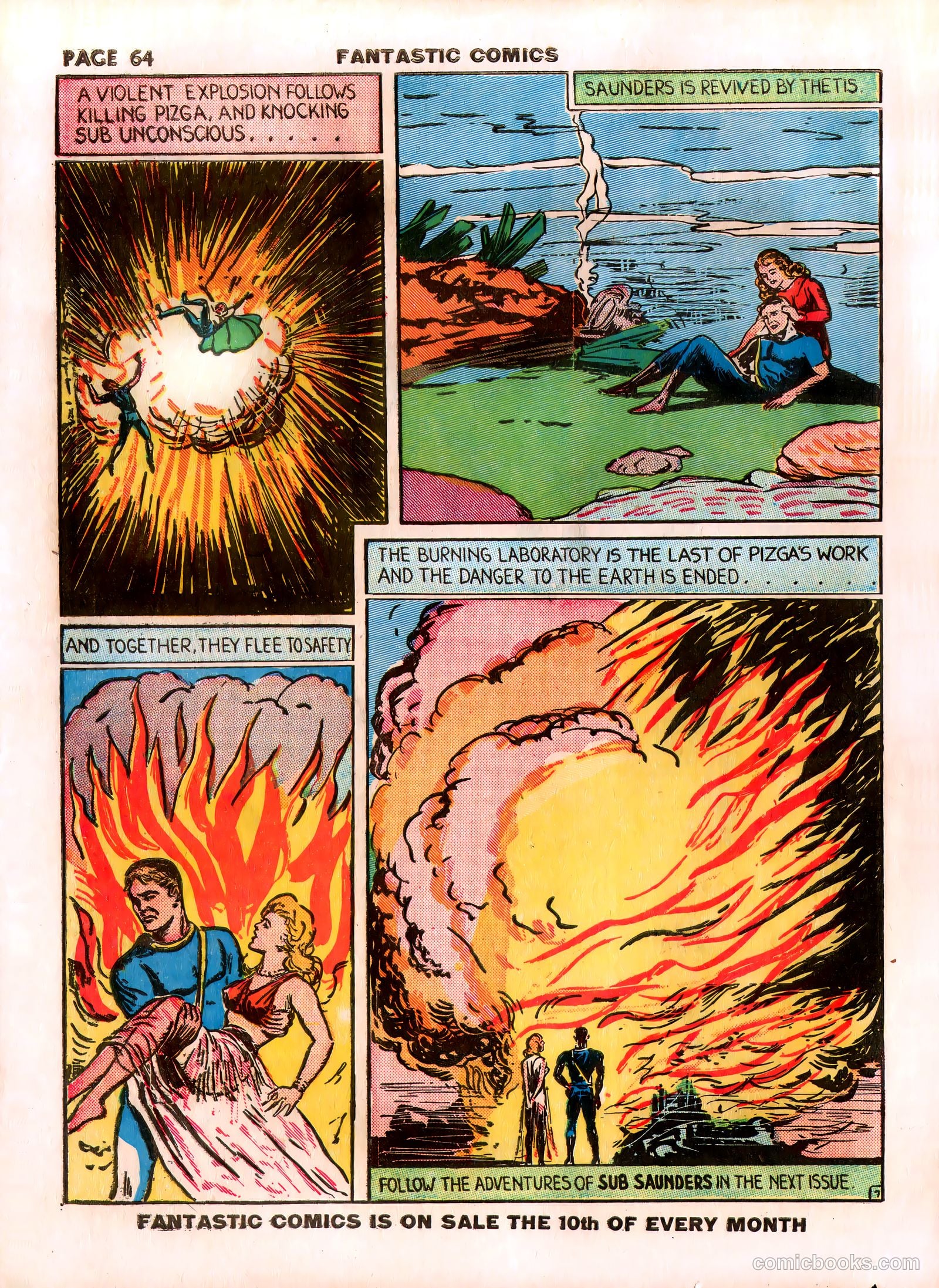 Fantastic Comics #4 — page 66 of 68