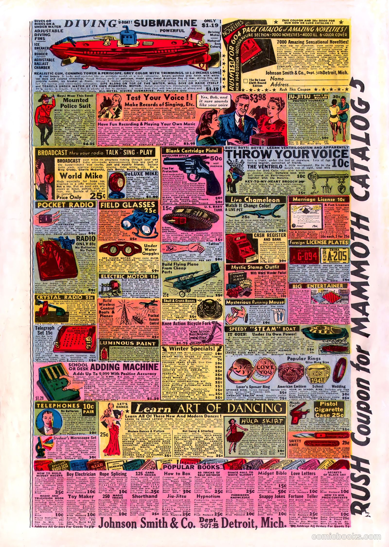 Fantastic Comics #4 — page 68 of 68