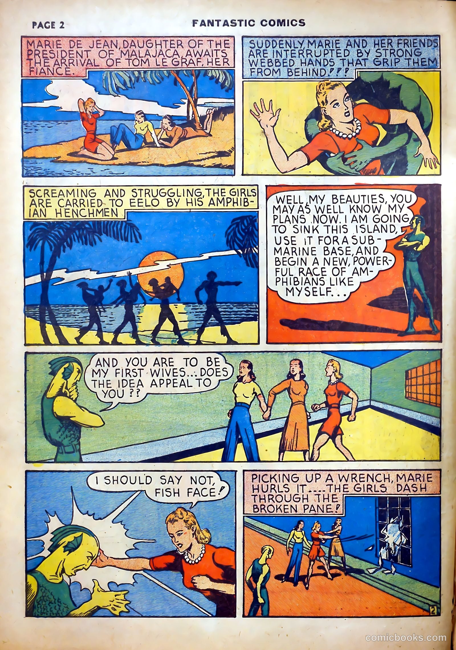 Fantastic Comics #5 — page 3 of 67