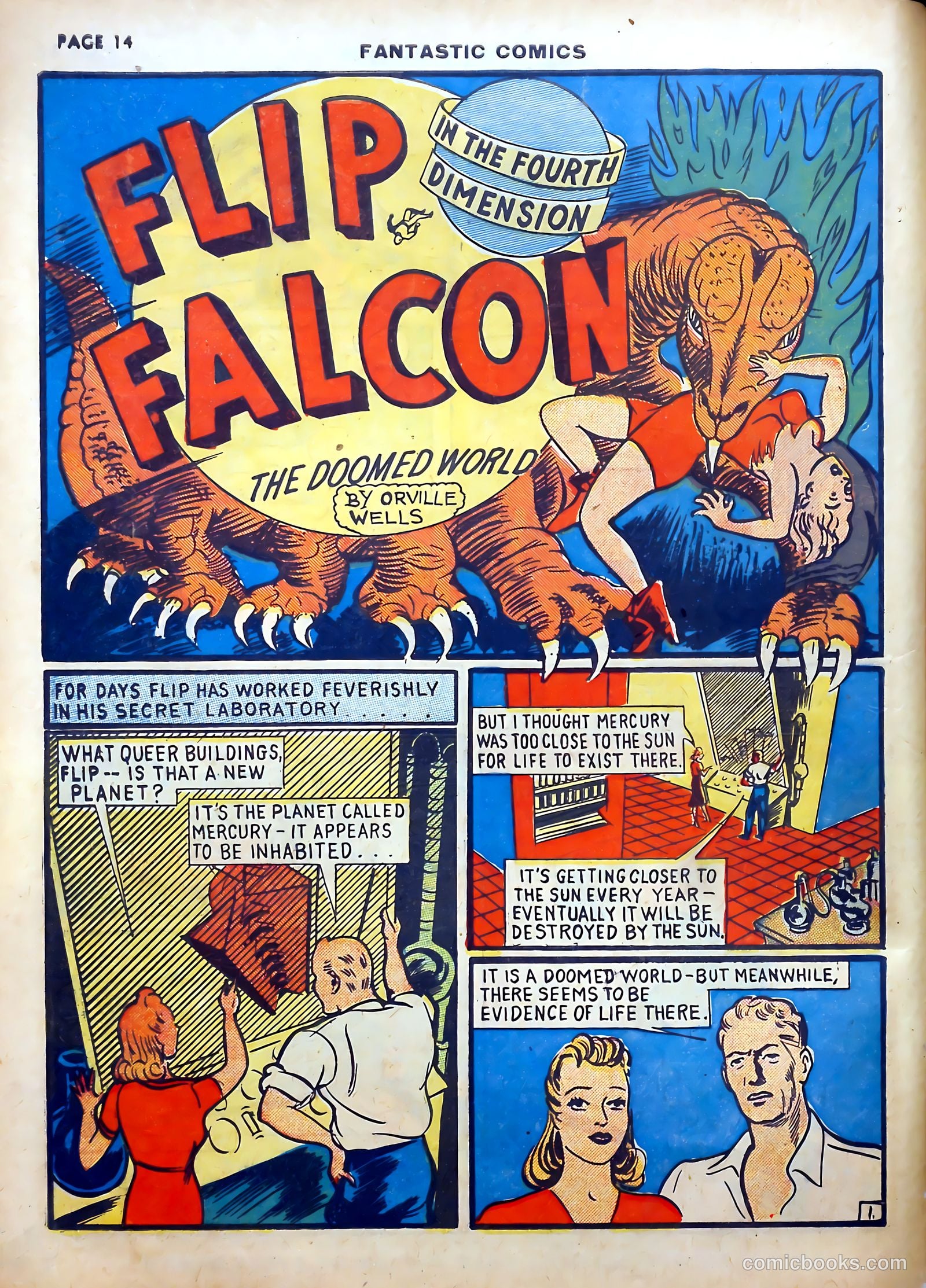 Fantastic Comics #5 — page 15 of 67