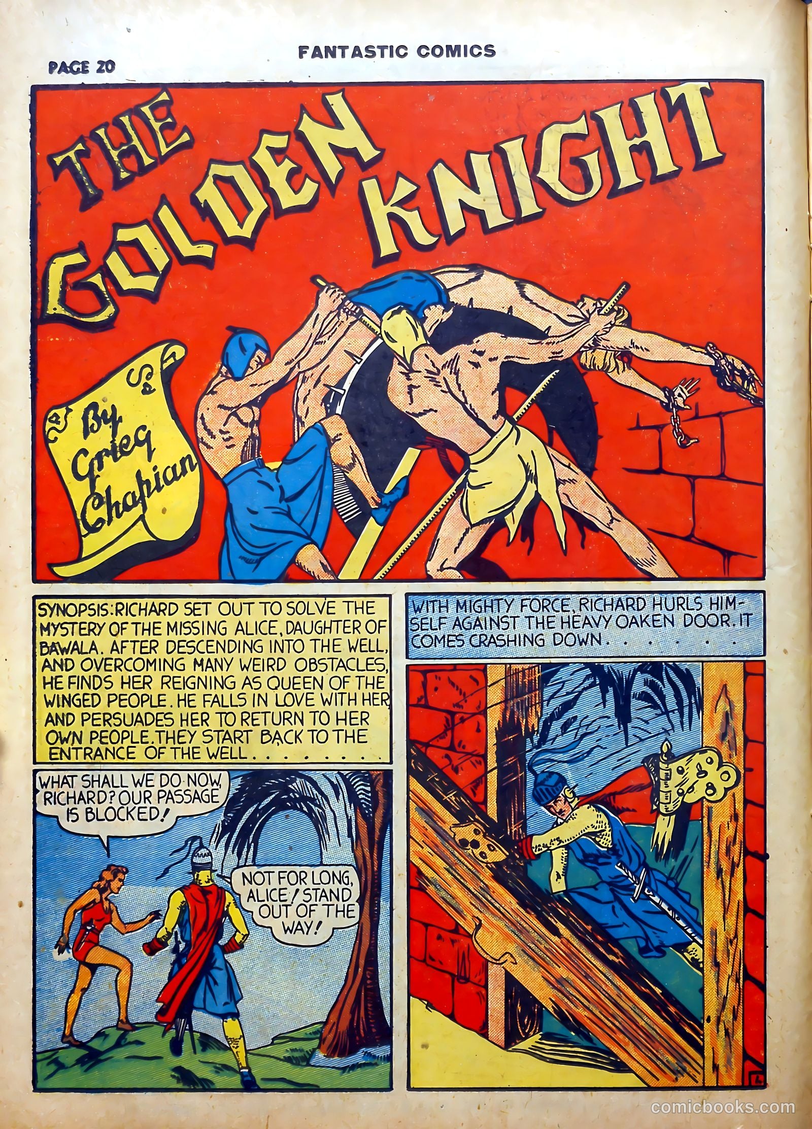 Fantastic Comics #5 — page 21 of 67