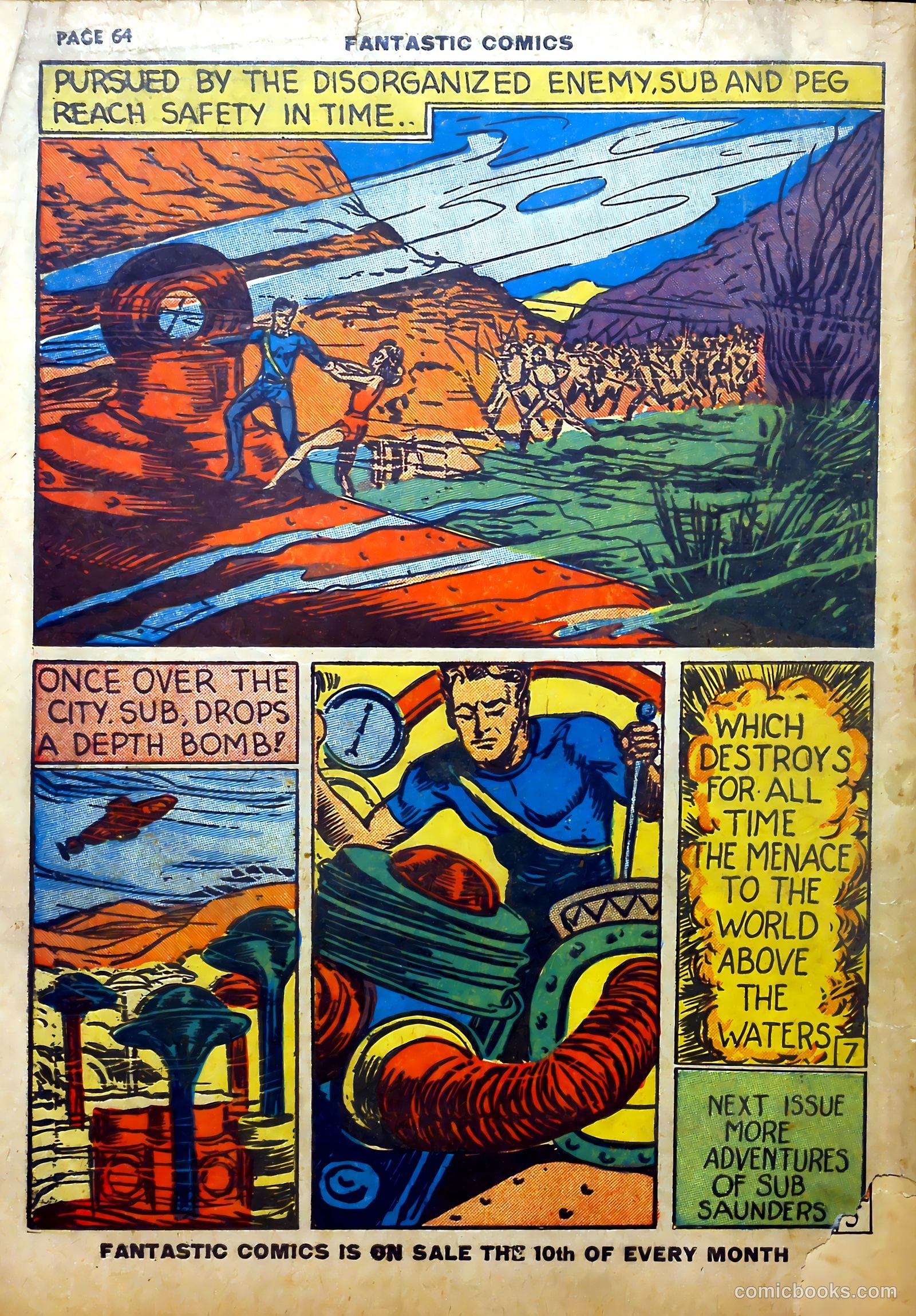 Fantastic Comics #5 — page 65 of 67