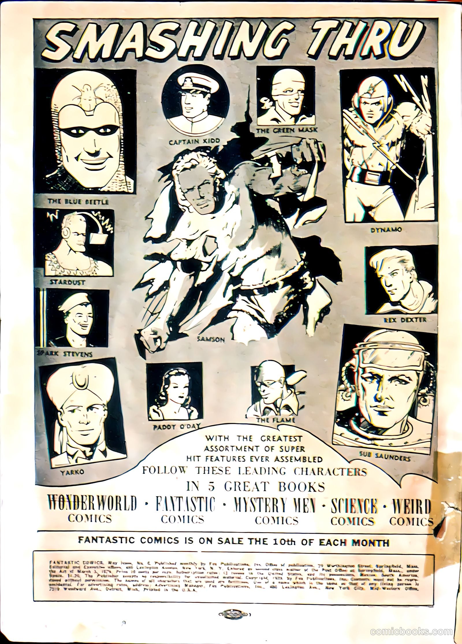 Fantastic Comics #6 — page 2 of 68