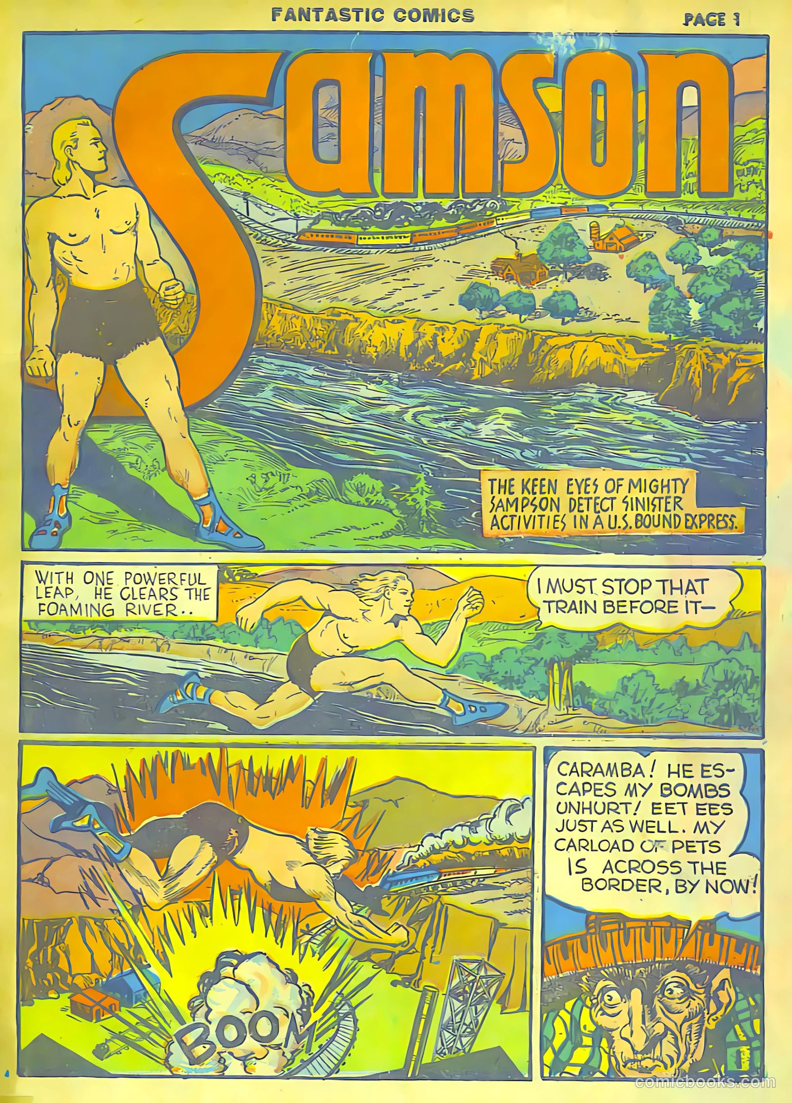 Fantastic Comics #6 — page 3 of 68