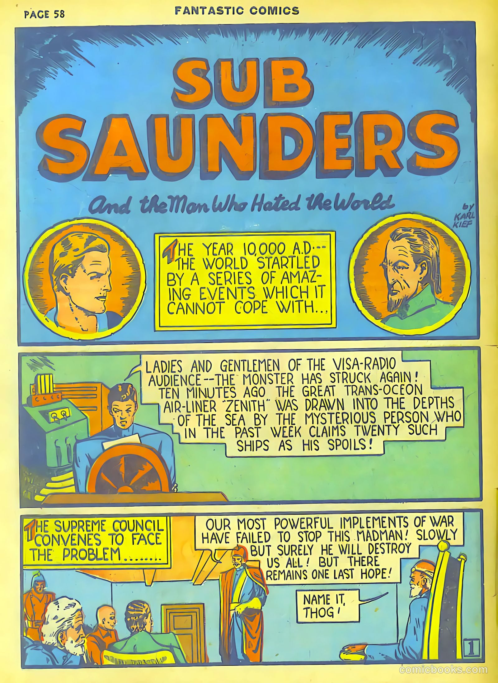 Fantastic Comics #6 — page 60 of 68