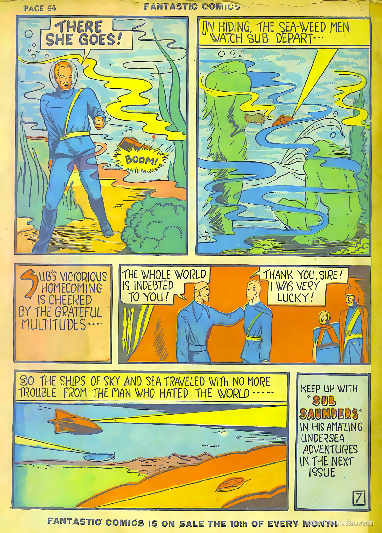 Fantastic Comics #6 — page 66 of 68