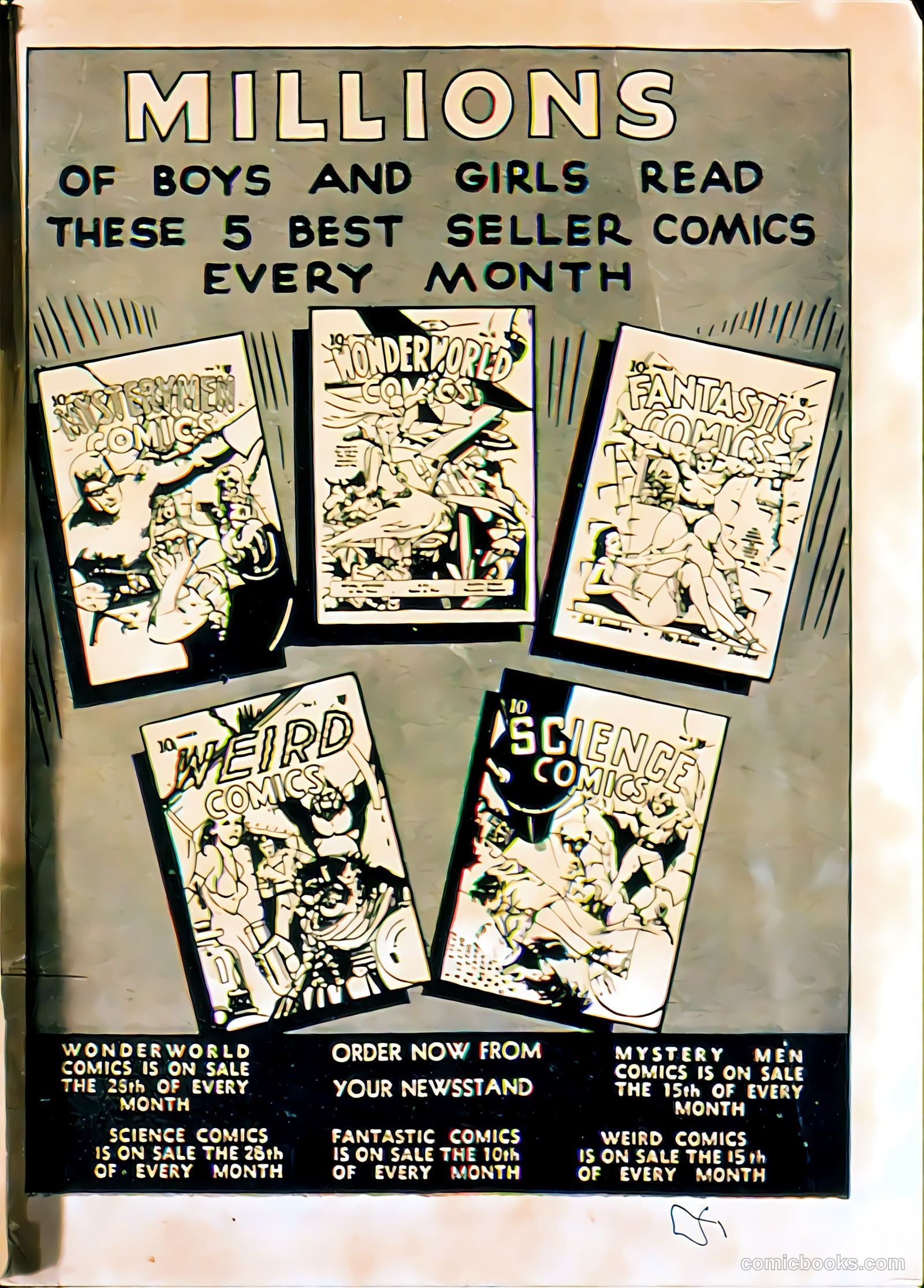 Fantastic Comics #6 — page 67 of 68