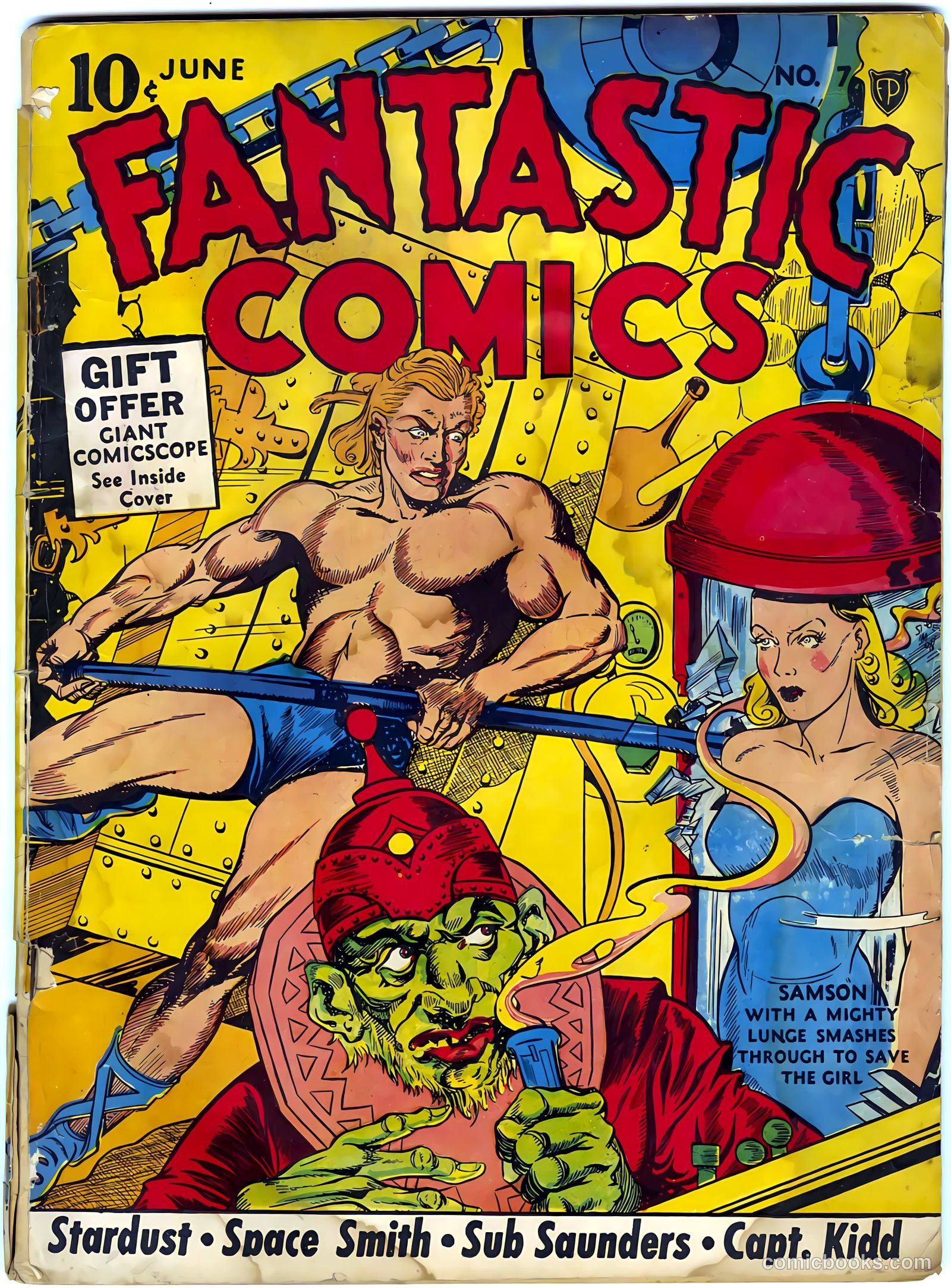 Fantastic Comics #7 — page 1 of 68