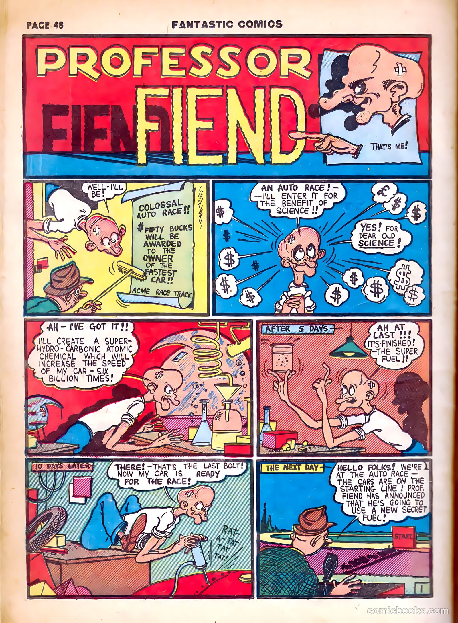 Fantastic Comics #7 — page 50 of 68