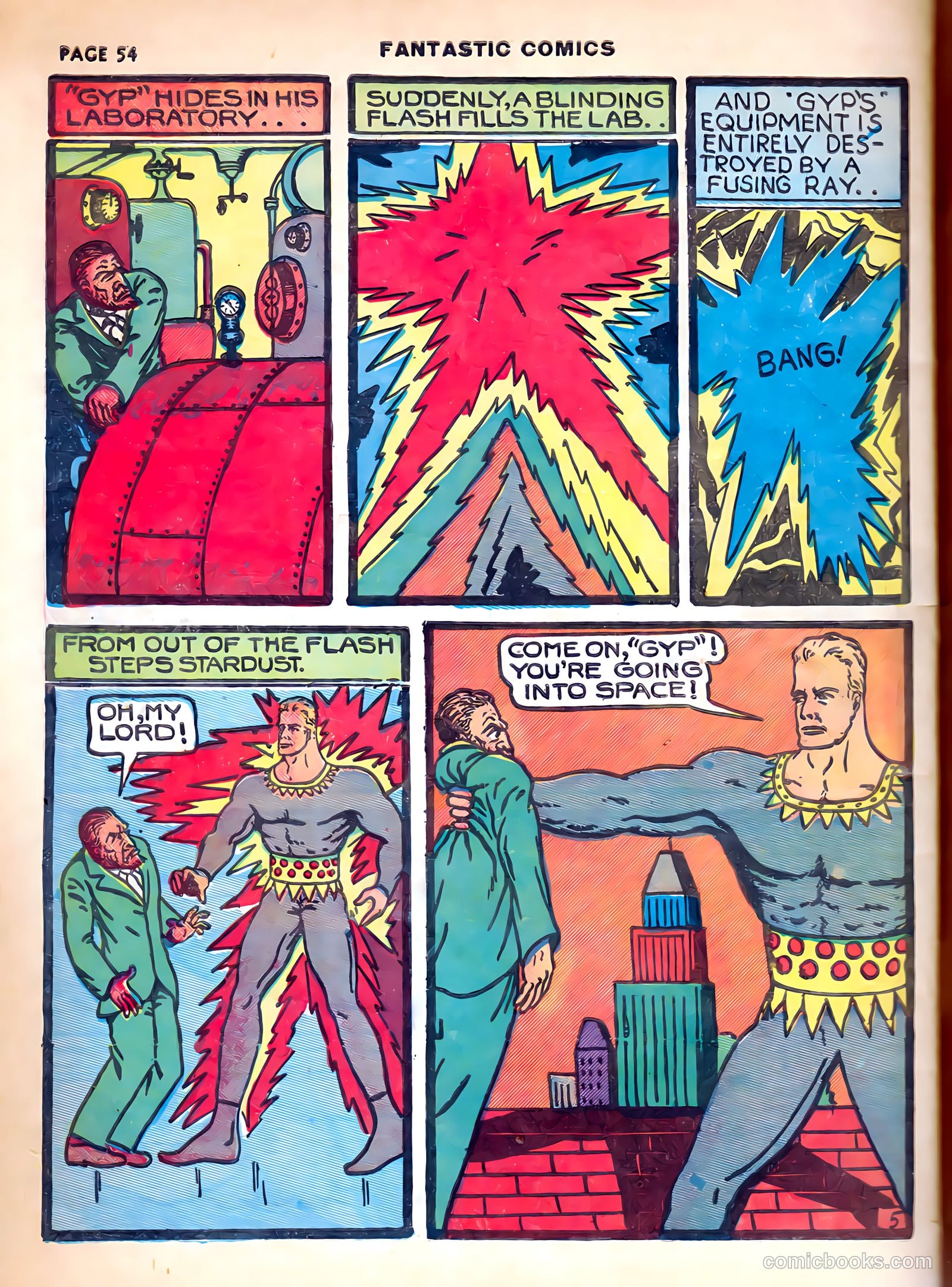 Fantastic Comics #7 — page 56 of 68