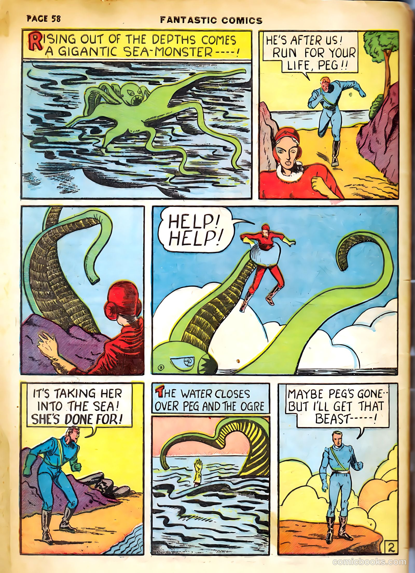 Fantastic Comics #7 — page 60 of 68