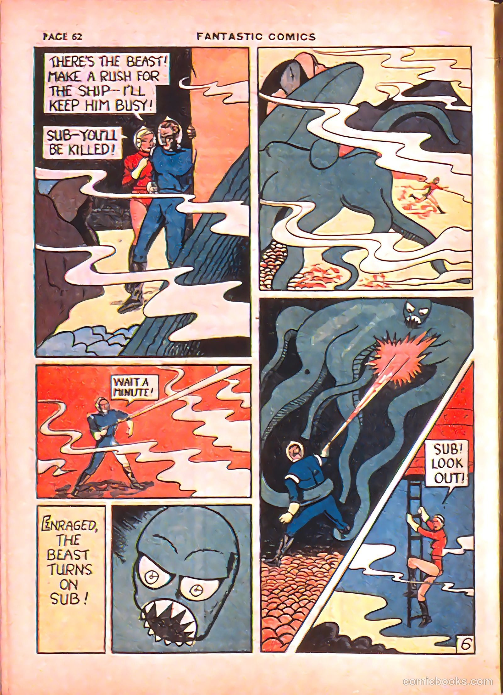 Fantastic Comics #7 — page 64 of 68