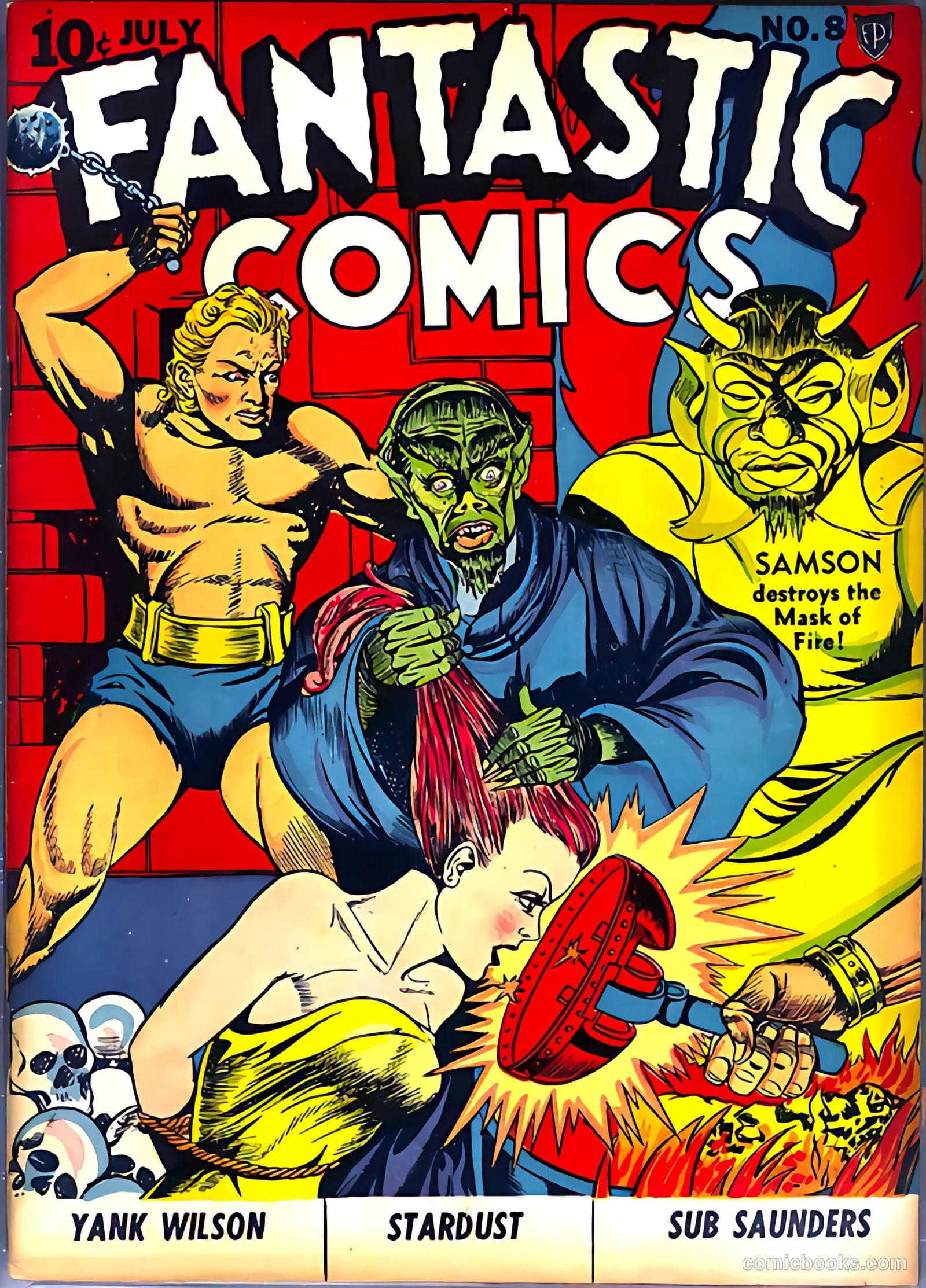 Fantastic Comics #8 — page 1 of 69