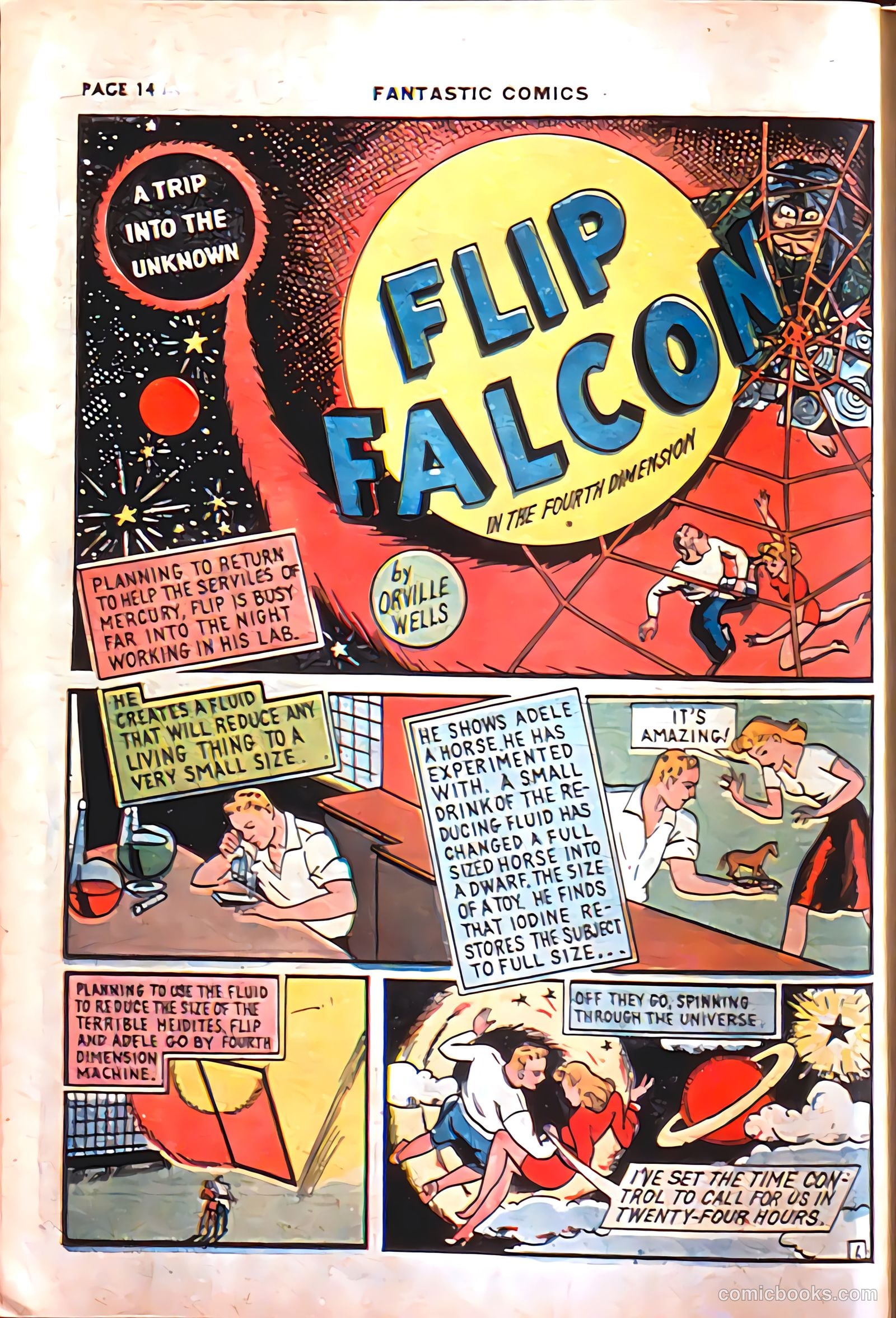 Fantastic Comics #8 — page 16 of 69