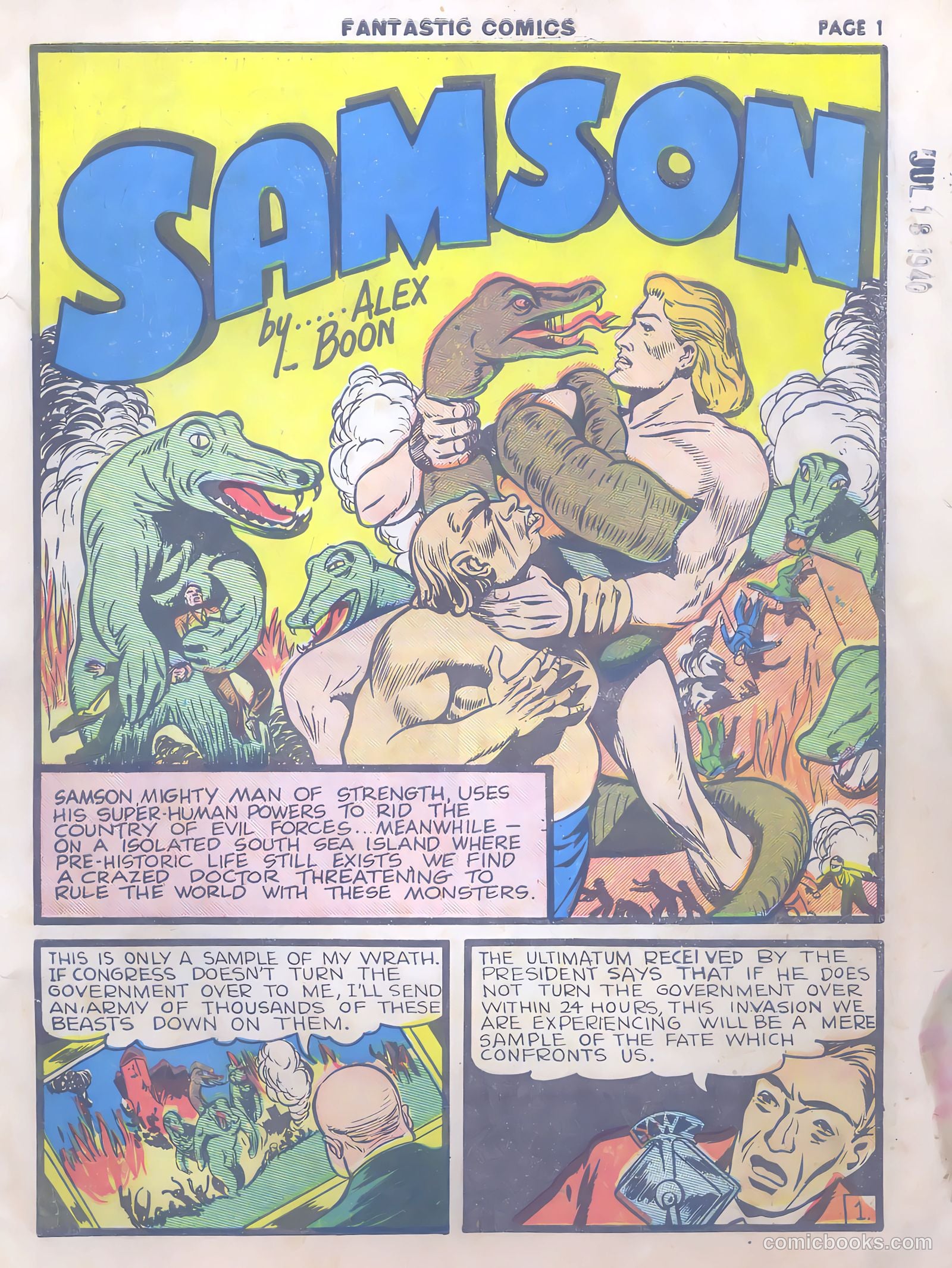 Fantastic Comics #9 — page 3 of 67