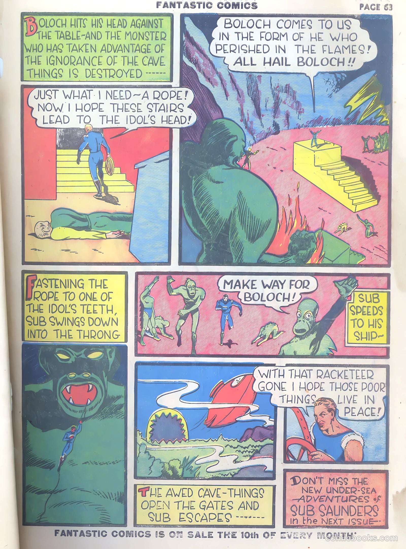 Fantastic Comics #9 — page 64 of 67