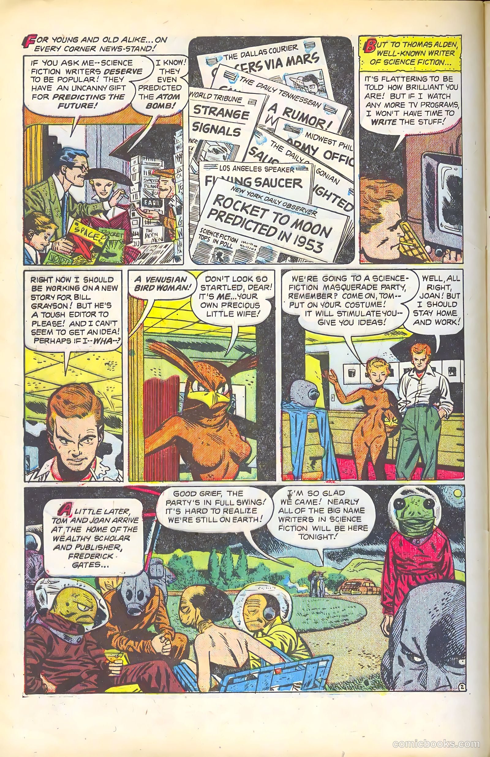 Fantastic Worlds #5 — page 4 of 36