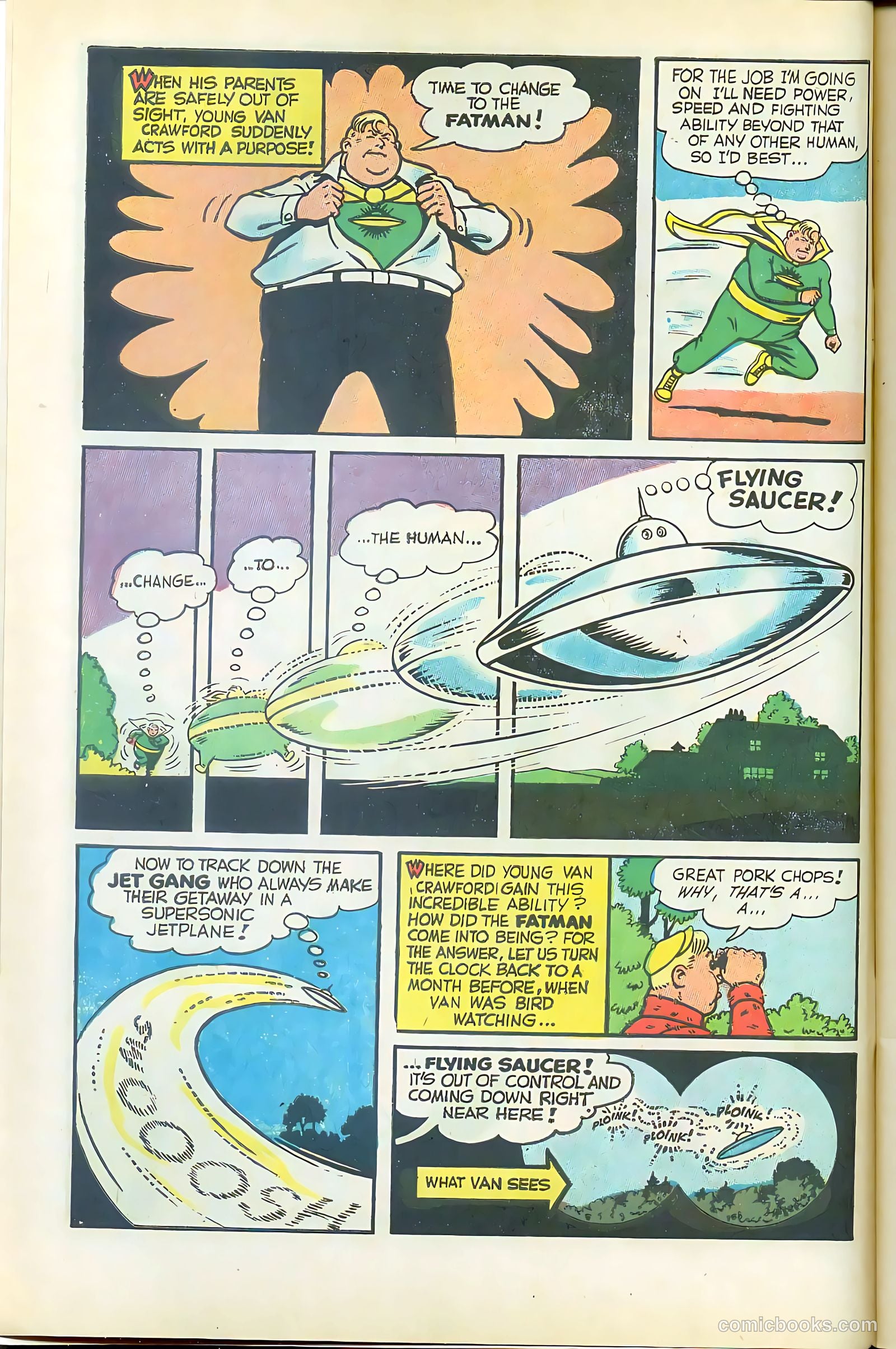 Fatman the Human Flying Saucer #1 — page 6 of 68
