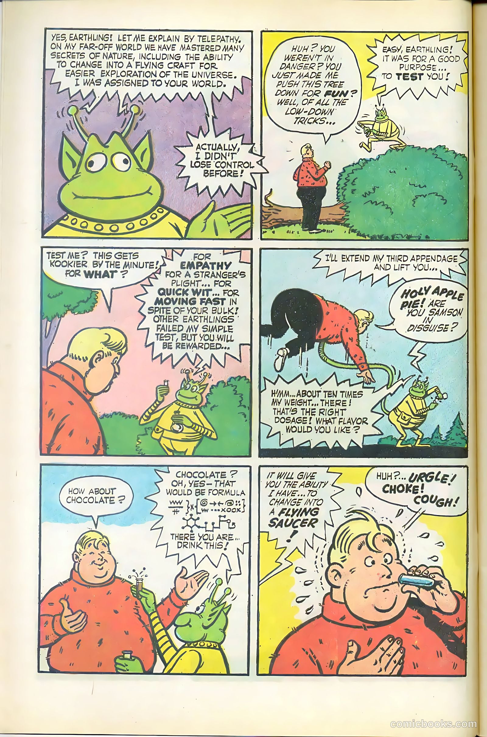 Fatman the Human Flying Saucer #1 — page 8 of 68
