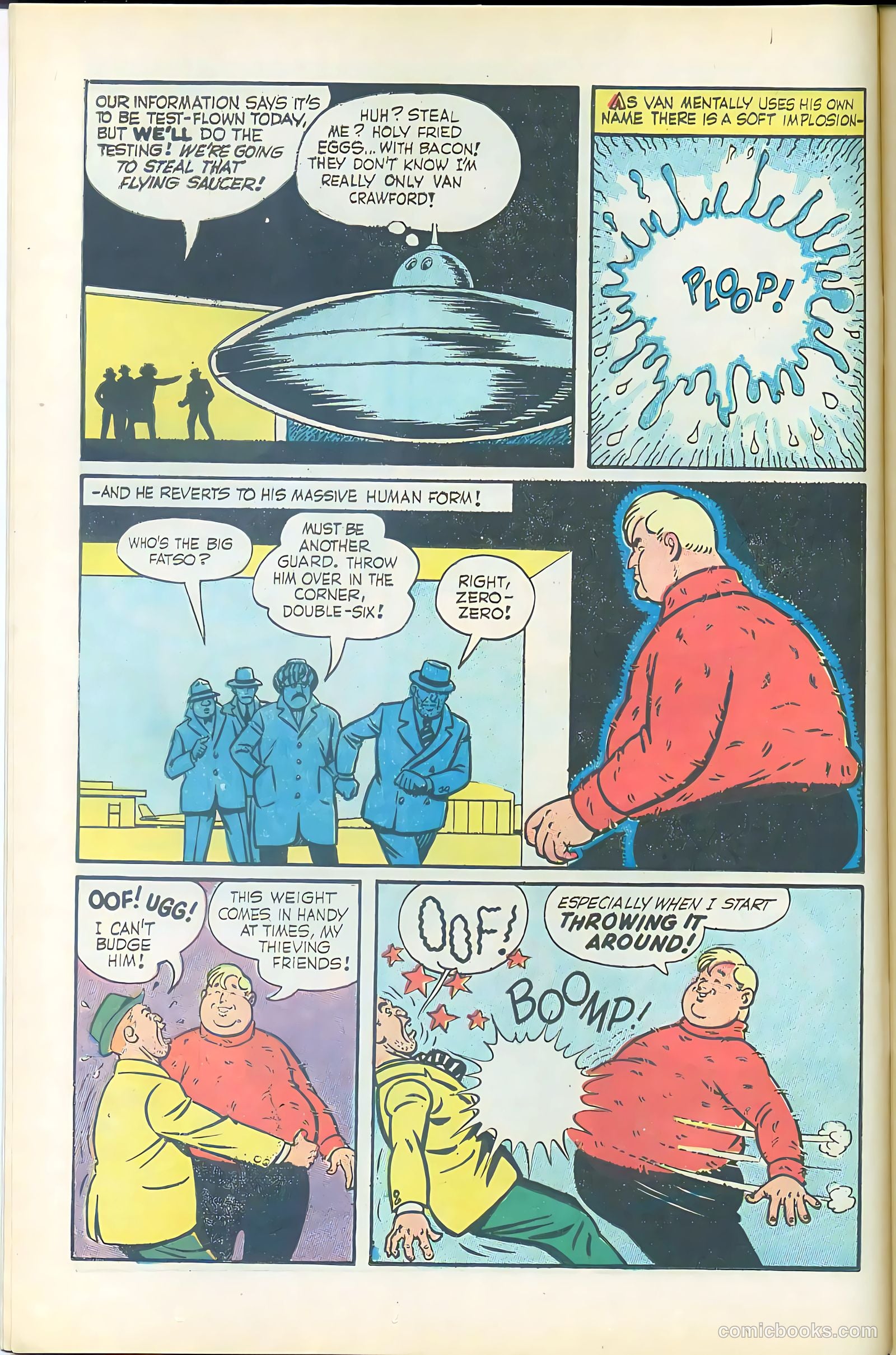 Fatman the Human Flying Saucer #1 — page 12 of 68